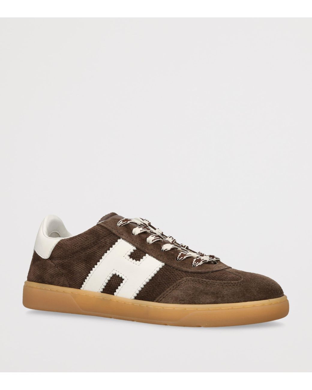 Hogan Brown Suede Cool Sneakers for men