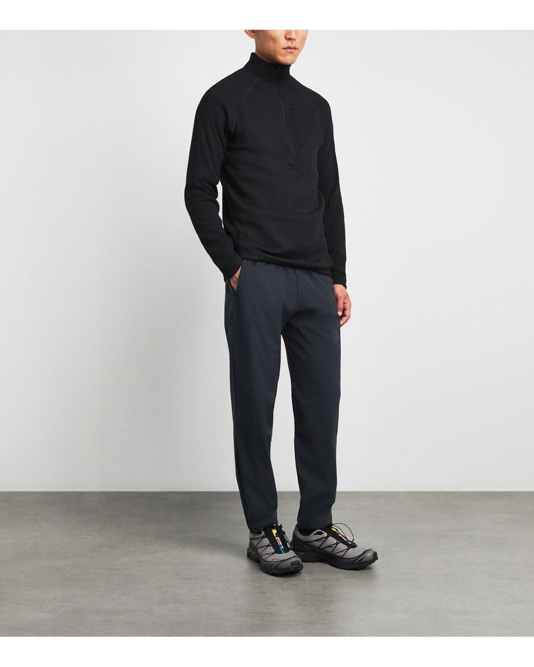 houdini Blue Ripstop Pace Trousers for men