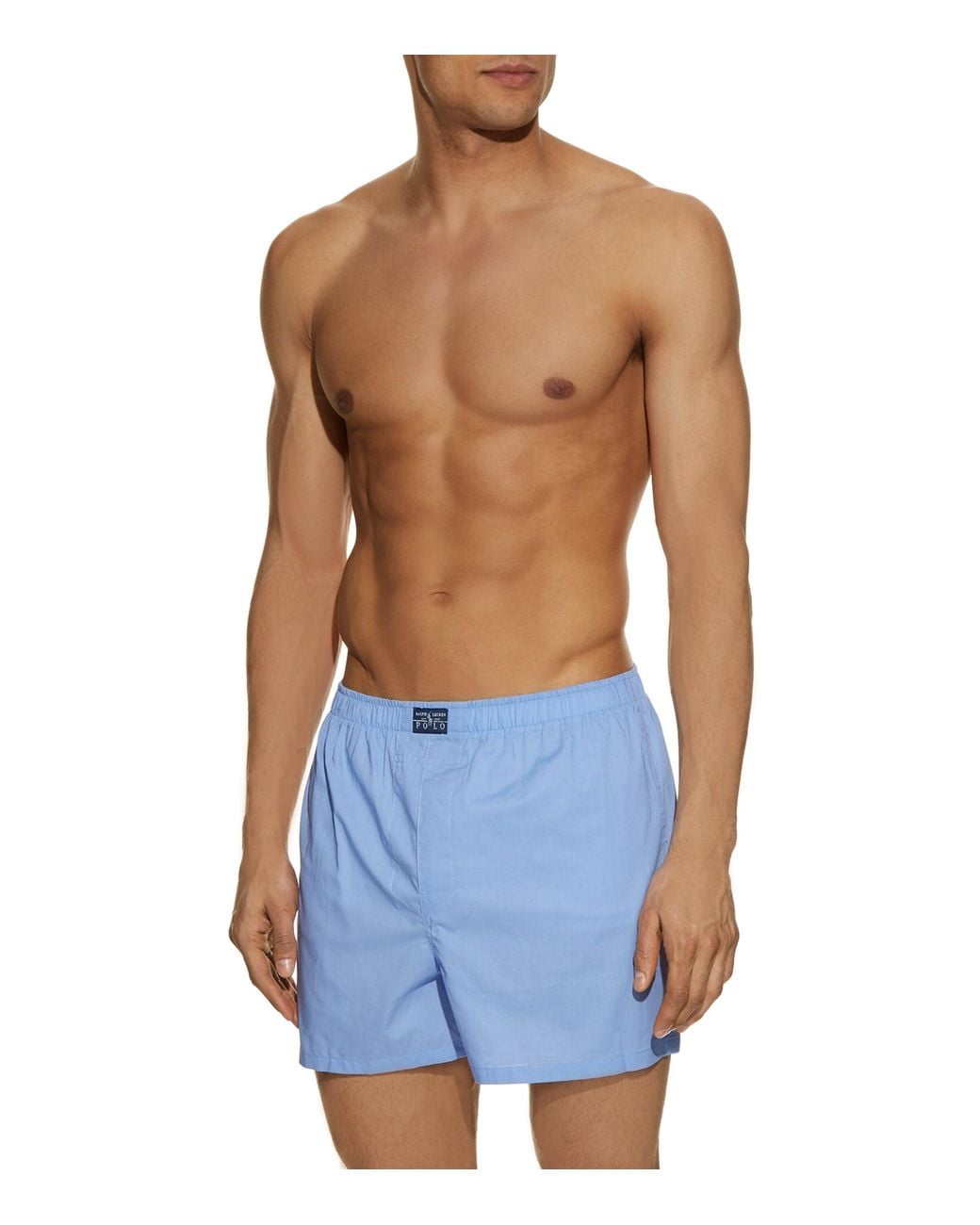Polo Ralph Lauren Blue Classic Cotton Boxer Shorts for men