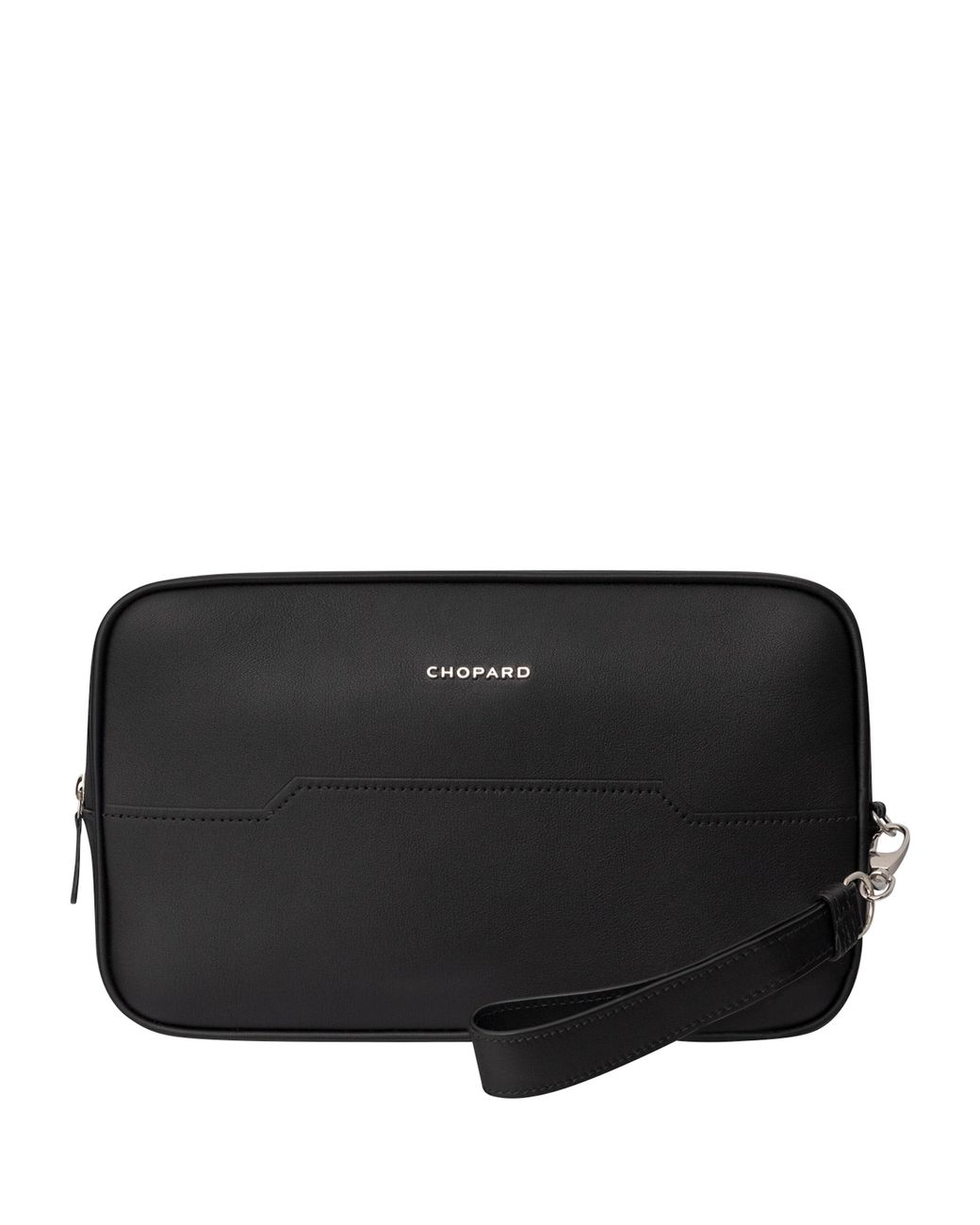 Chopard Black Small Leather Clutch Bag