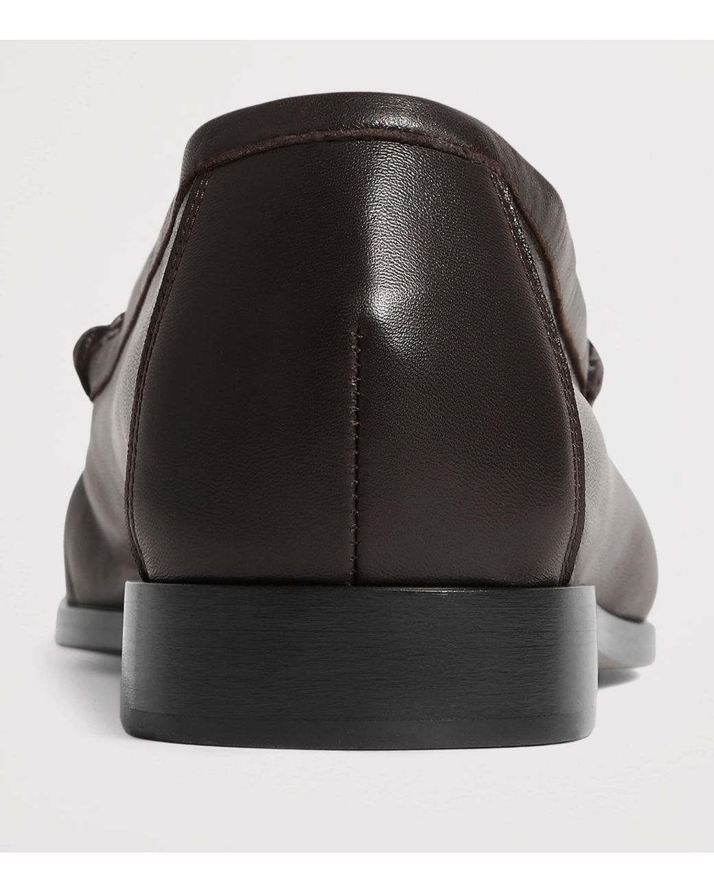 Bottega Veneta Black Leather Intrecciato Loafers for men