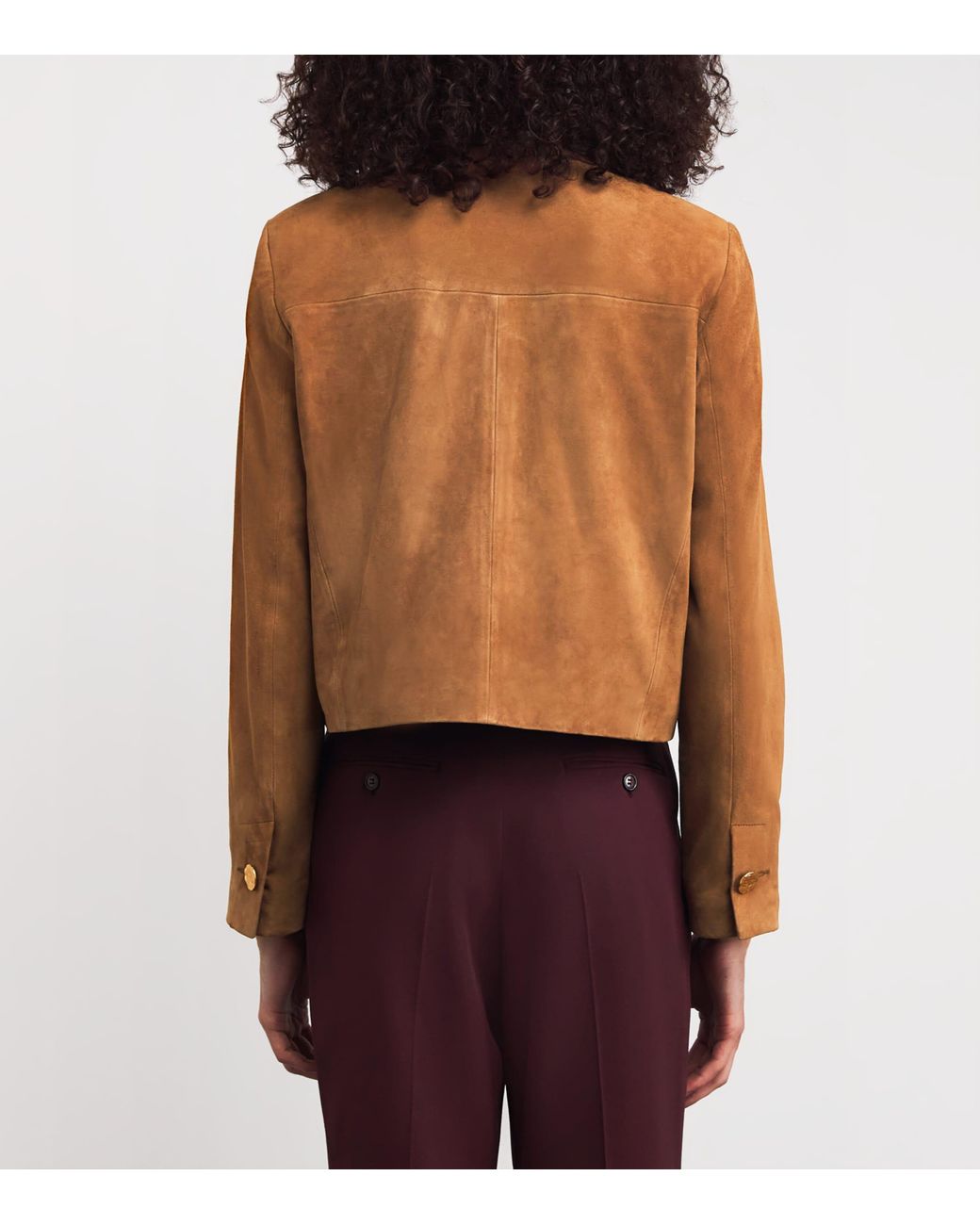 Arma Brown Suede Gaya Jacket