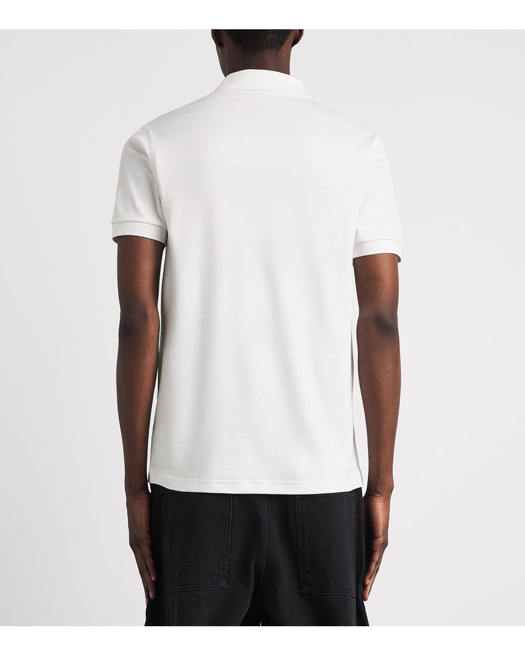 Fred Perry White Cotton Piqué Polo Shirt for men
