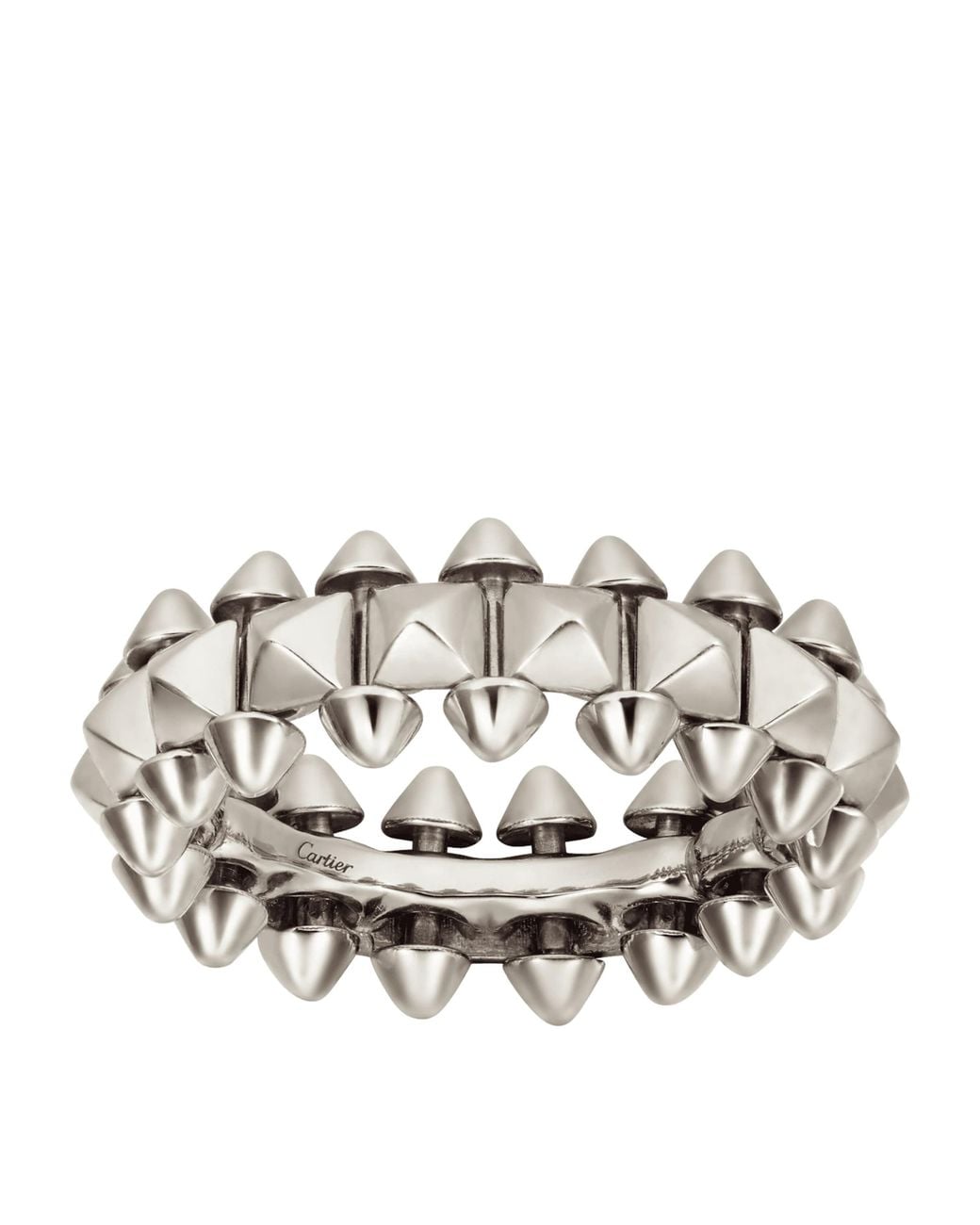 Cartier Metallic Medium Clash De Ring
