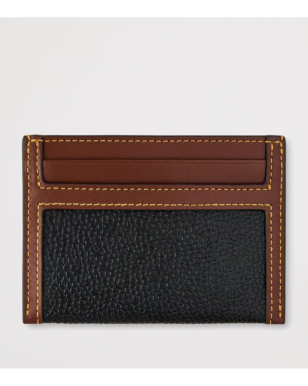 Mulberry Brown Continental Card Holder