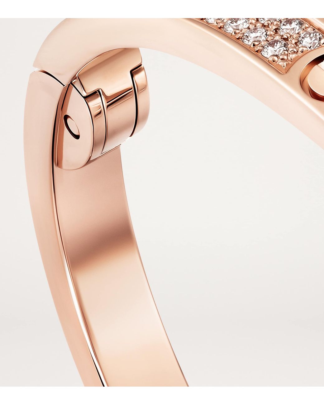 Cartier Natural And Diamond Love Bracelet