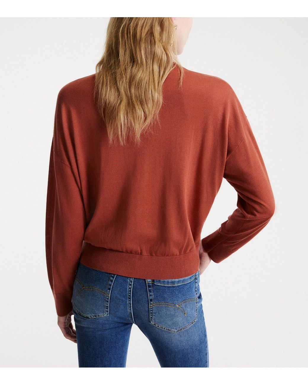 Marella Red Rollneck Sweater
