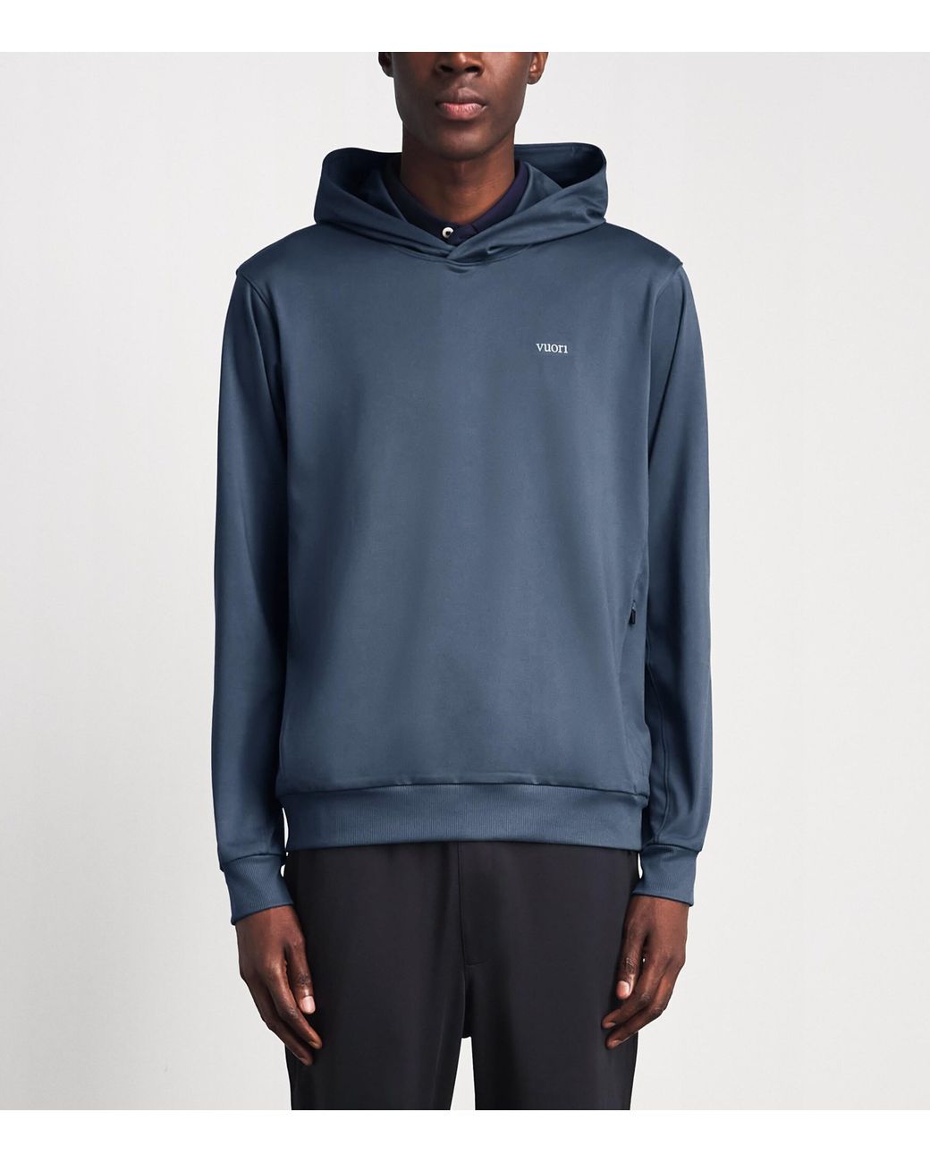 vuori Blue Sunday Hoodie for men