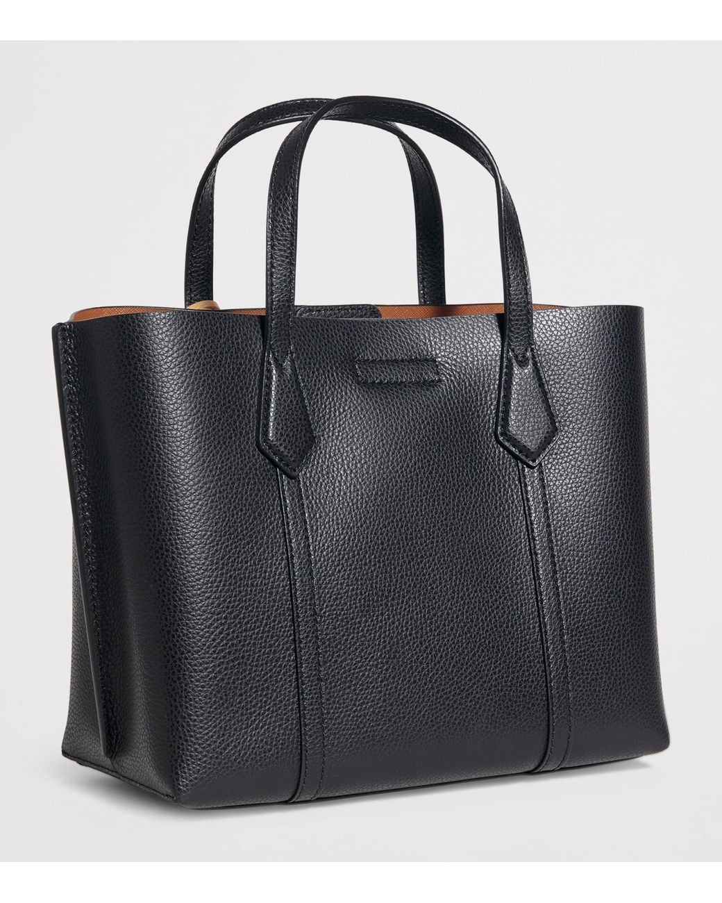 Tory Burch Black Small Leather Perry Cross-Body Bag