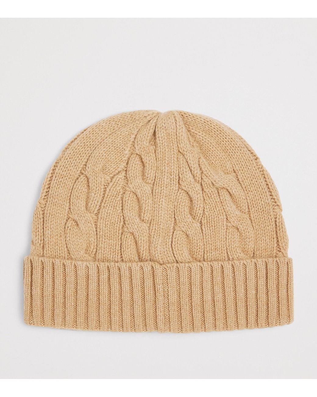 Polo Ralph Lauren Natural Wool-Cashmere Beanie for men