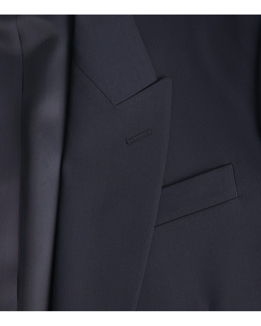 Sandro Blue Virgin Wool New Croise Blazer for men