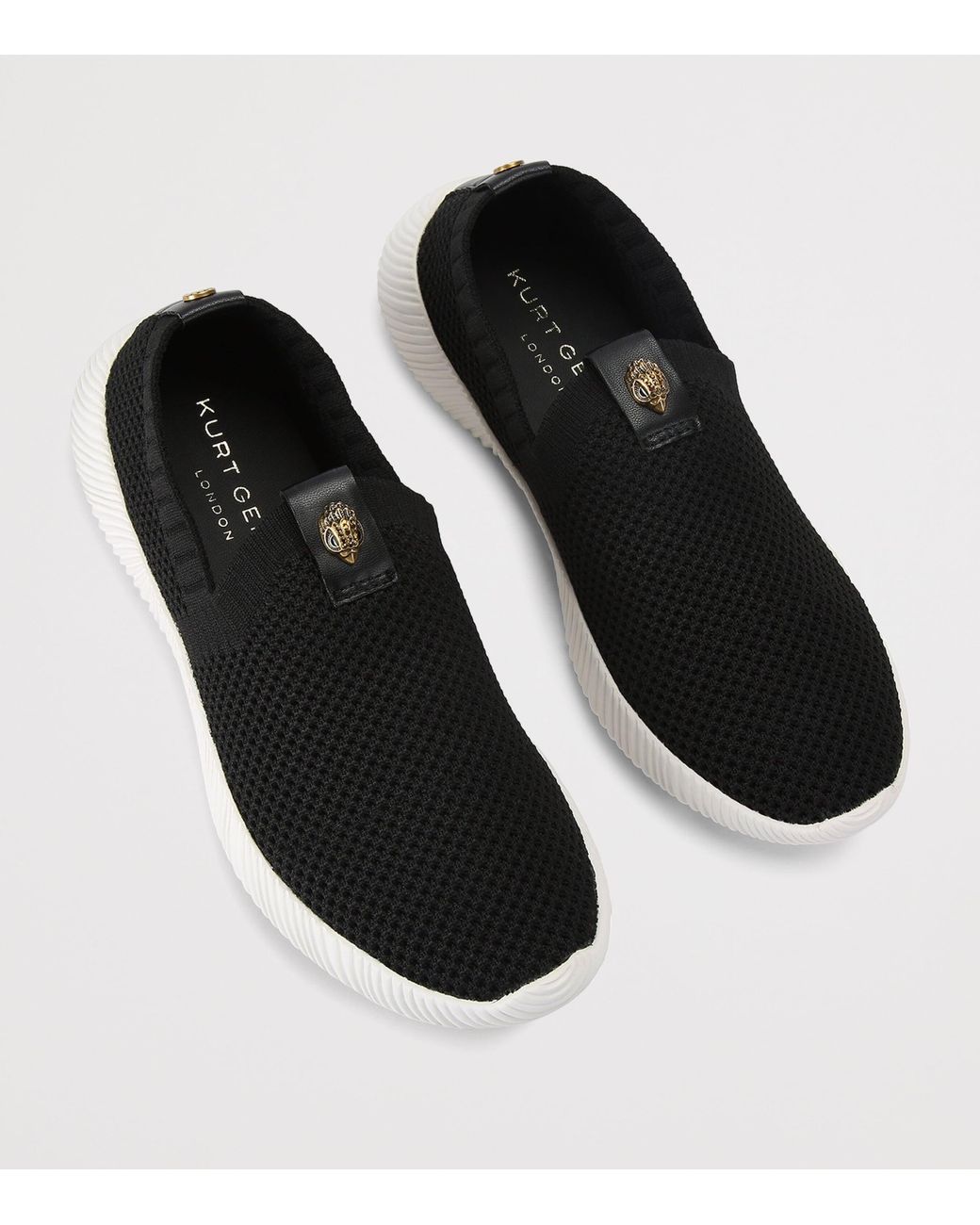 Kurt Geiger Black Lorna Slip-On Sneakers