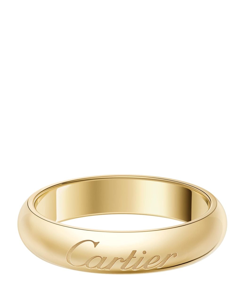 Cartier Natural C De Curved Wedding Ring