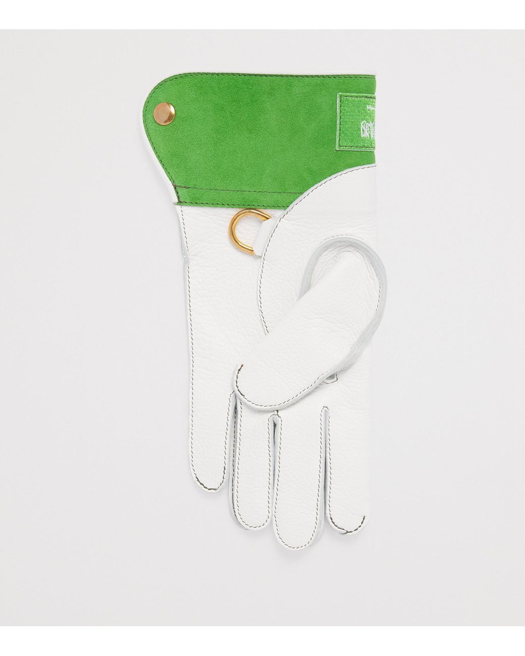 James Purdey & Sons Green Deerskin Suede Saudi Arabia Falconry Glove for men