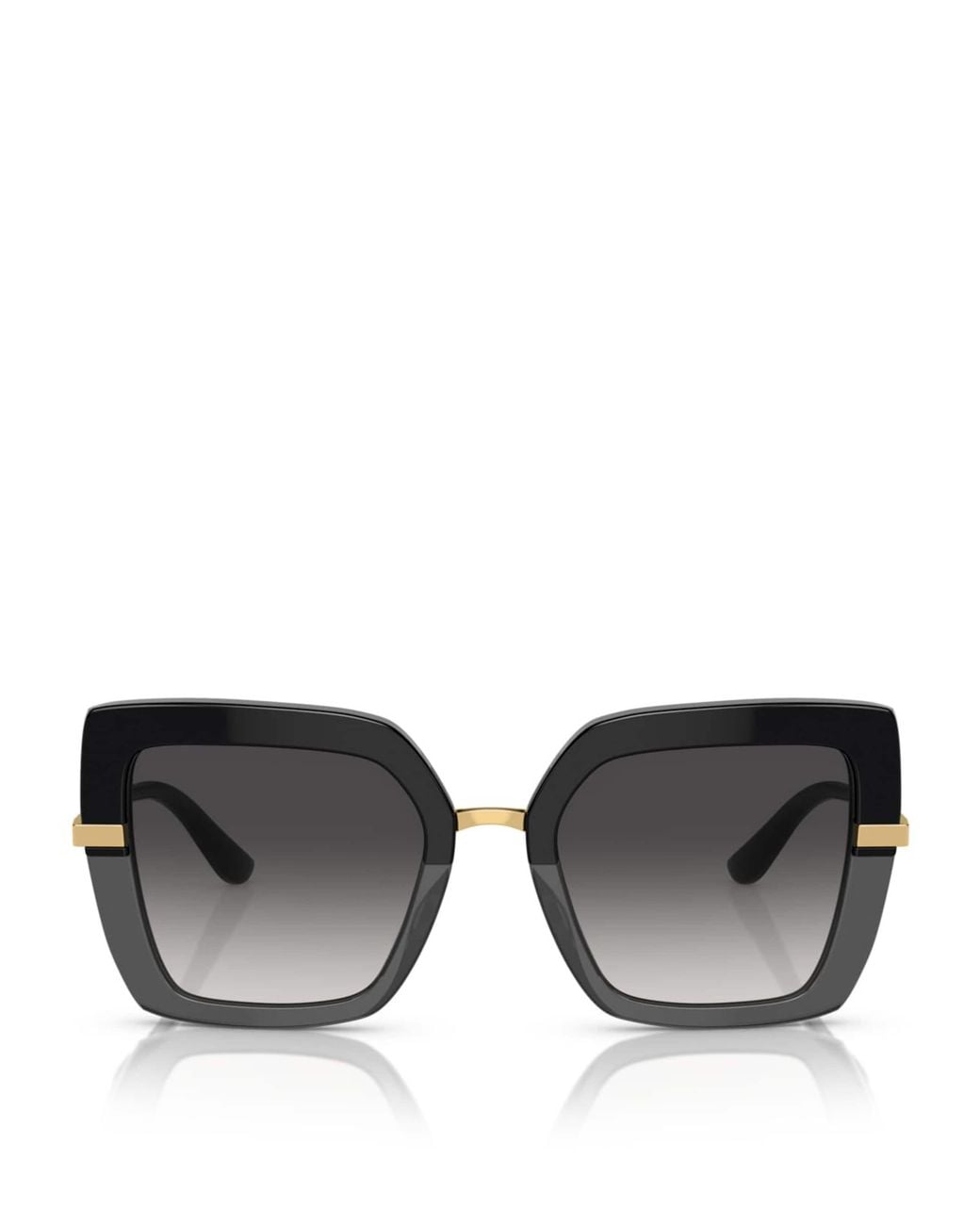 Dolce & Gabbana Brown Square Sunglasses
