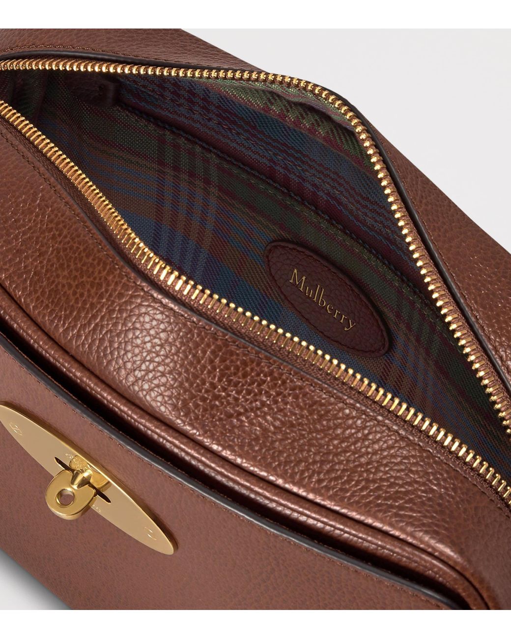 Mulberry Brown Leather Darley Camera Bag