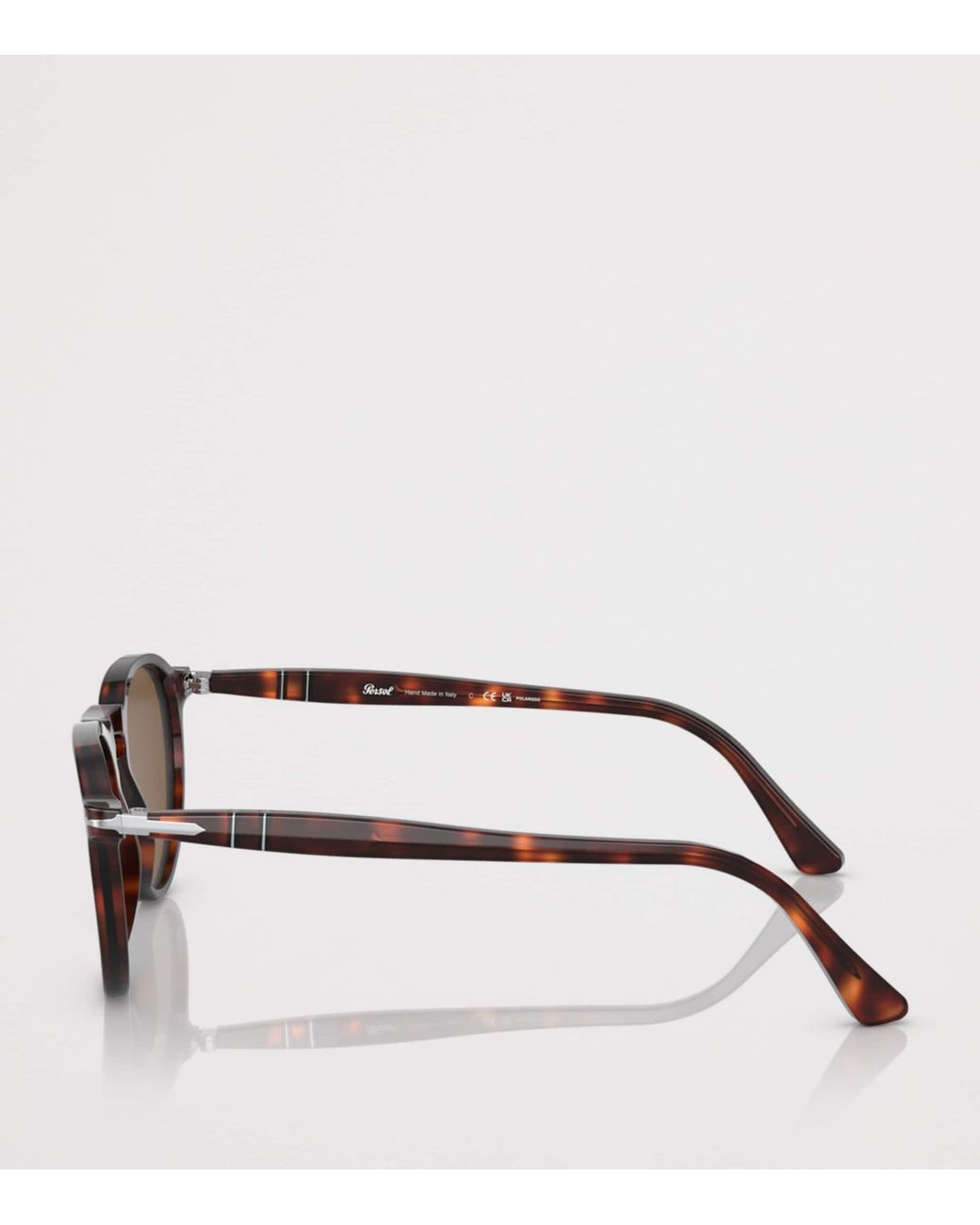 Persol Brown Tortoiseshell Phantos Sunglasses