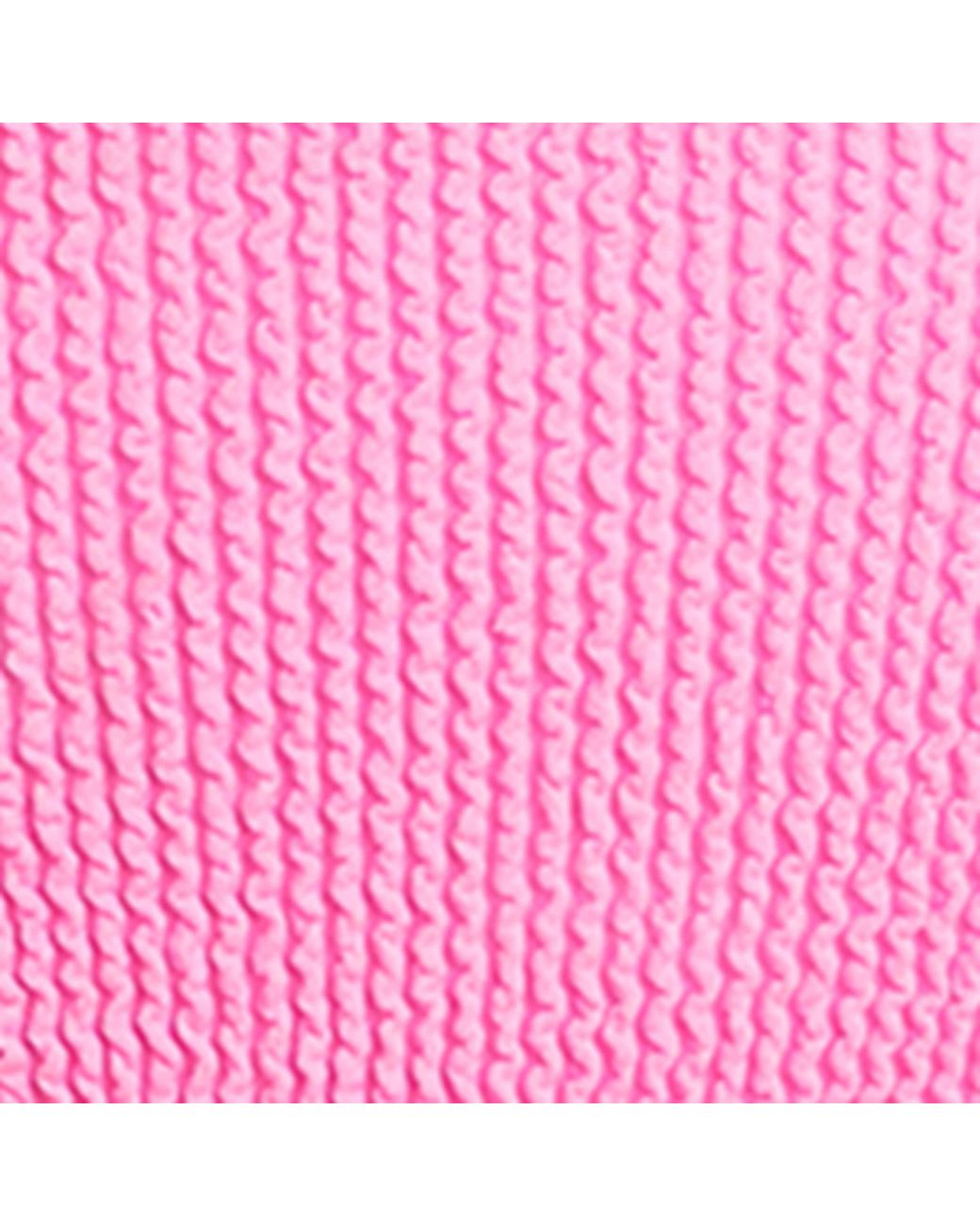 Hunza G Pink Bandeau Jean Bikini