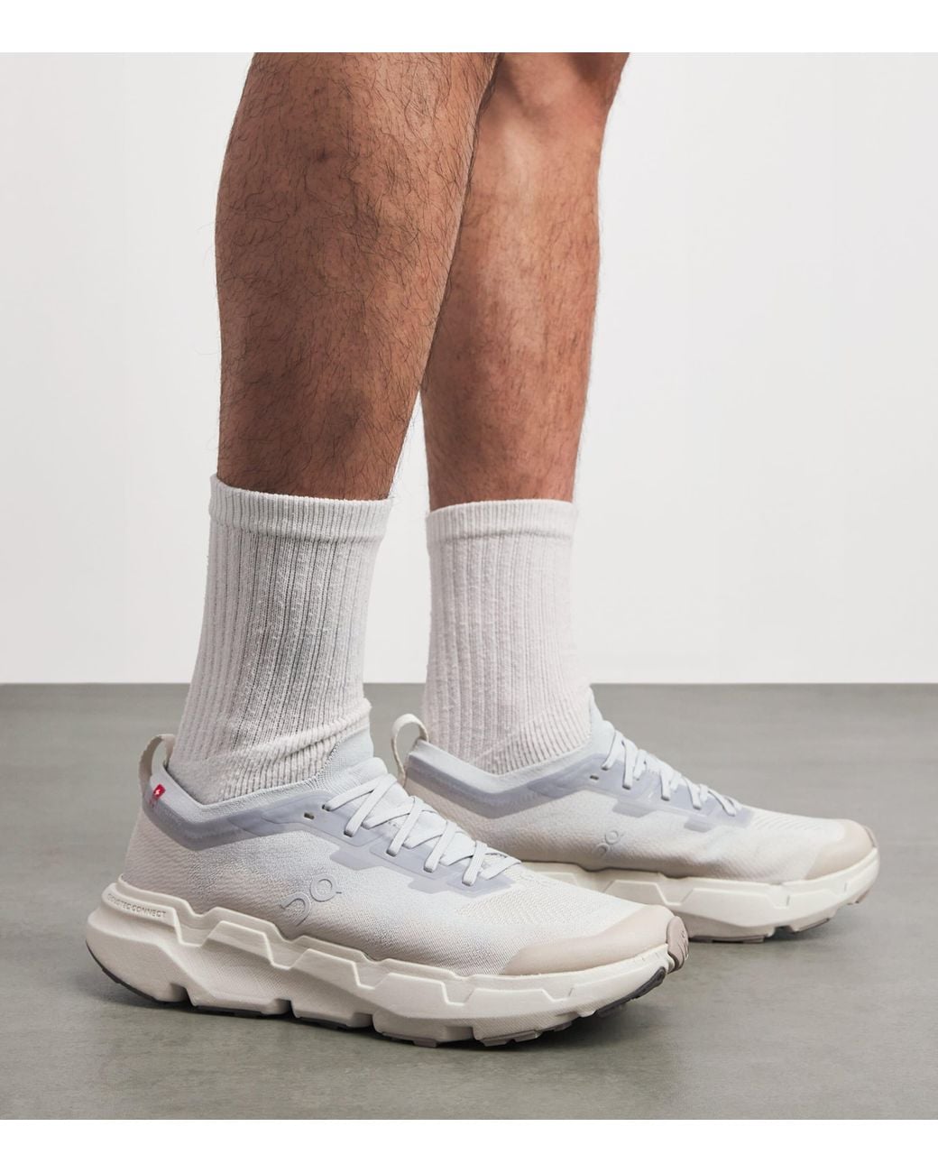 On Shoes White Cloudsoma Trainers for men