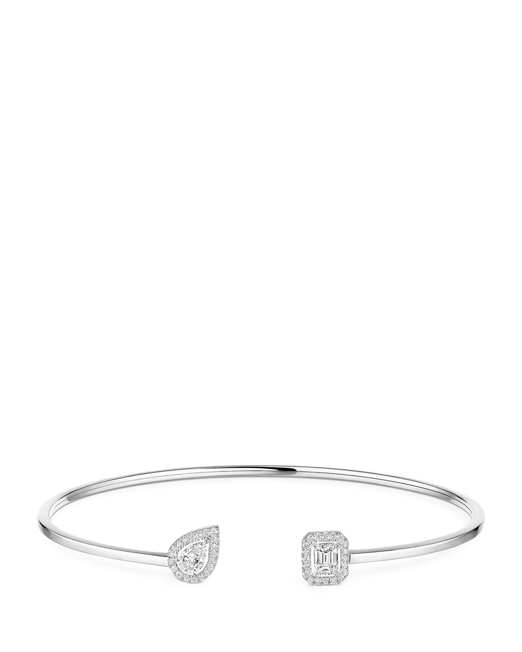 Messika White My Twin And Diamond Bangle