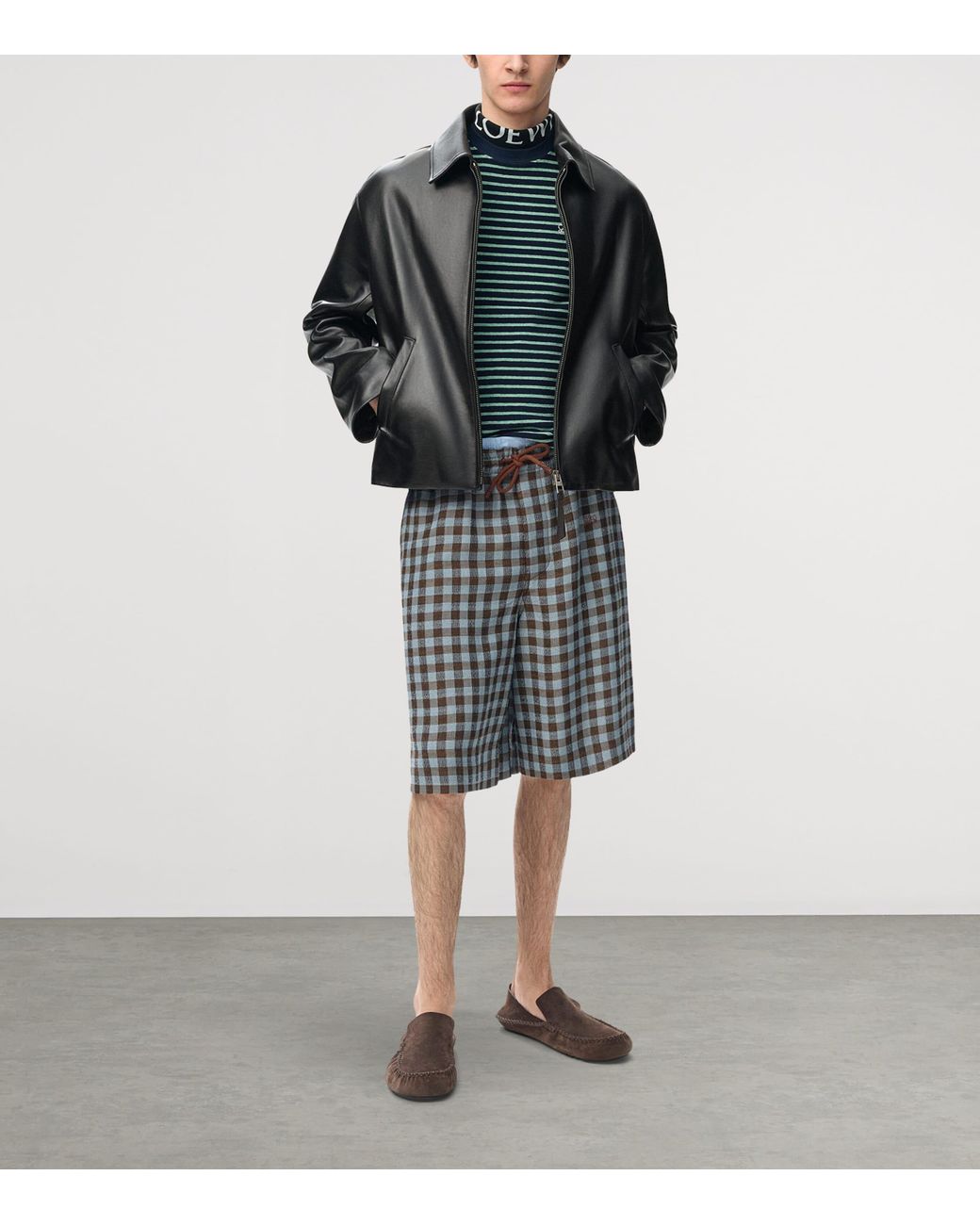 Loewe Black Lambskin Jacket for men