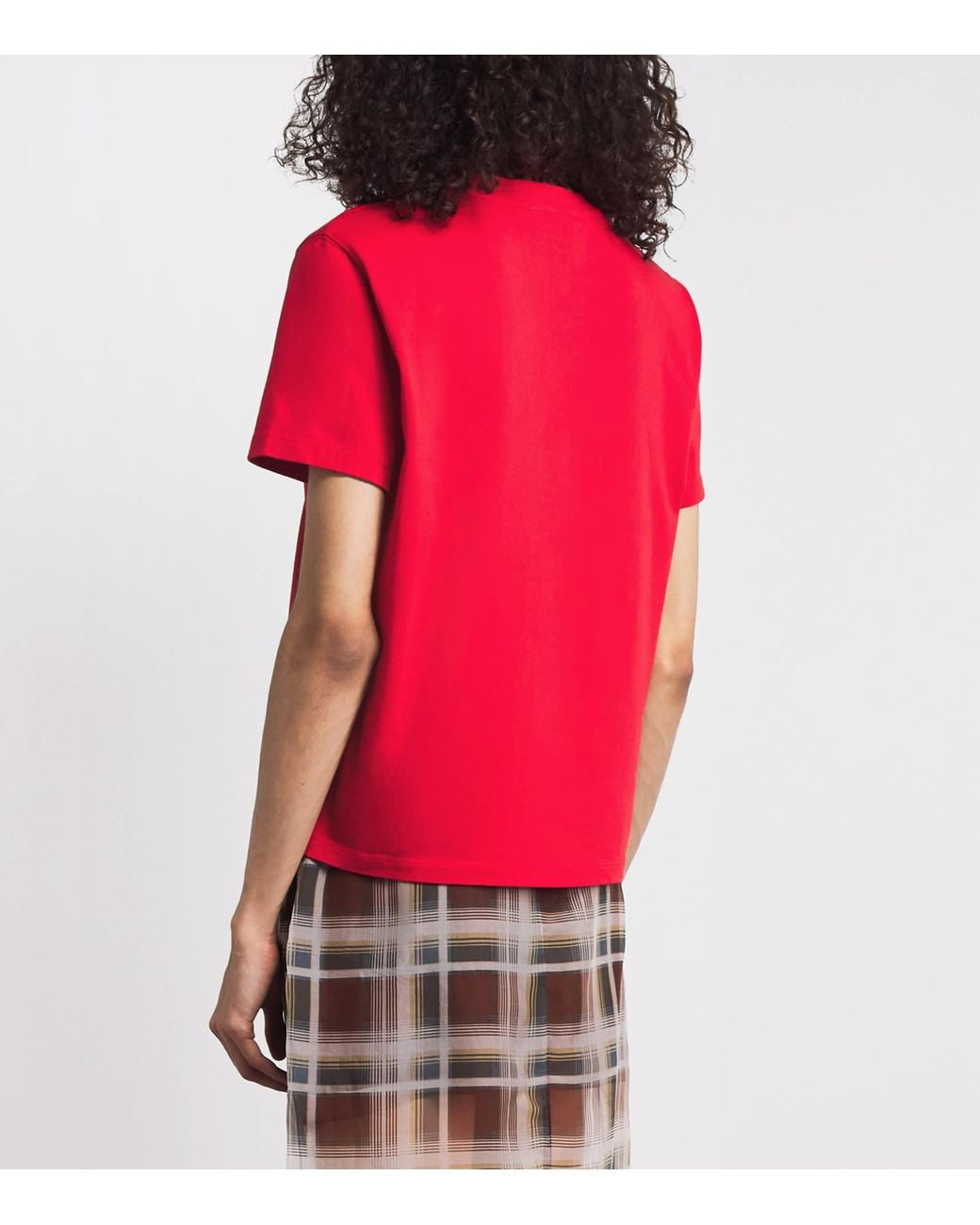 Maje Cotton Embroidered Logo T-Shirt