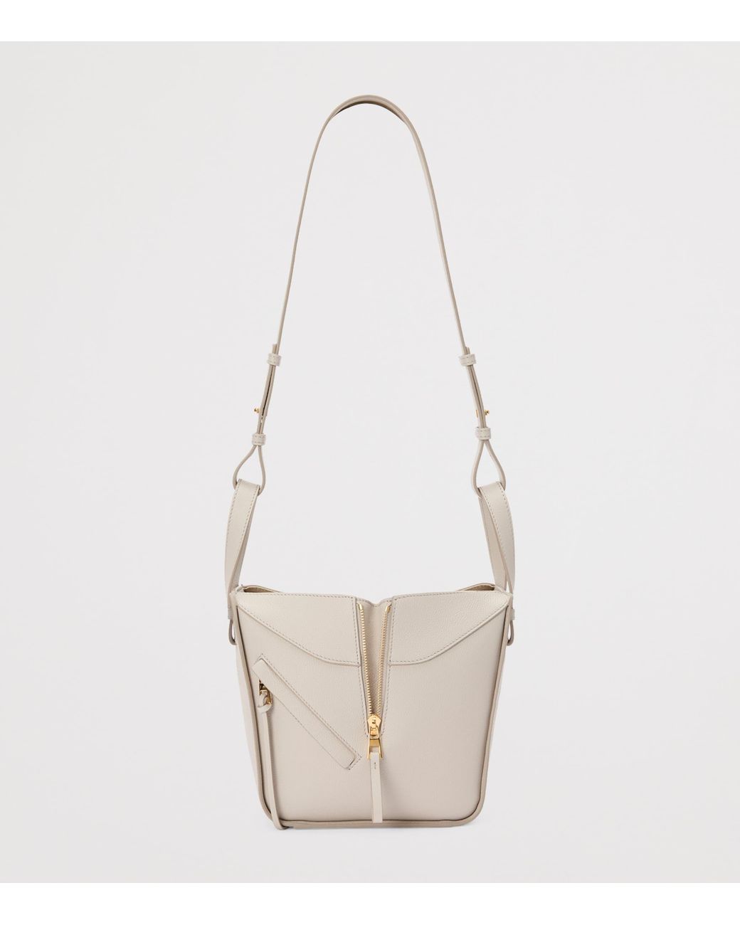 Loewe Natural Leather Hammock Top-Handle Bag