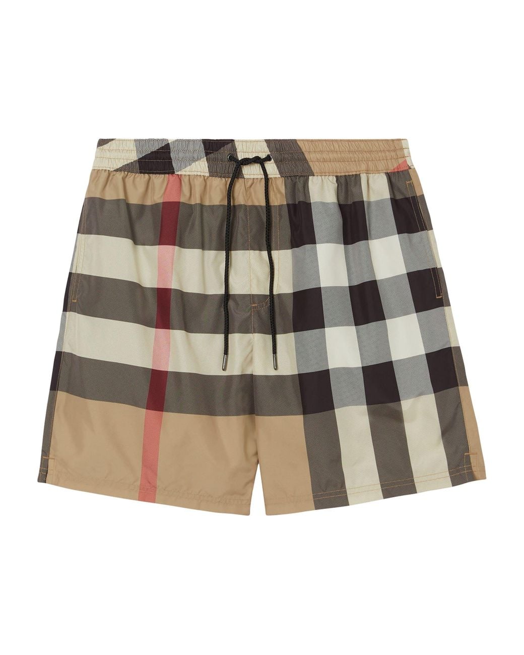 Burberry Natural Check Swim Shorts for men
