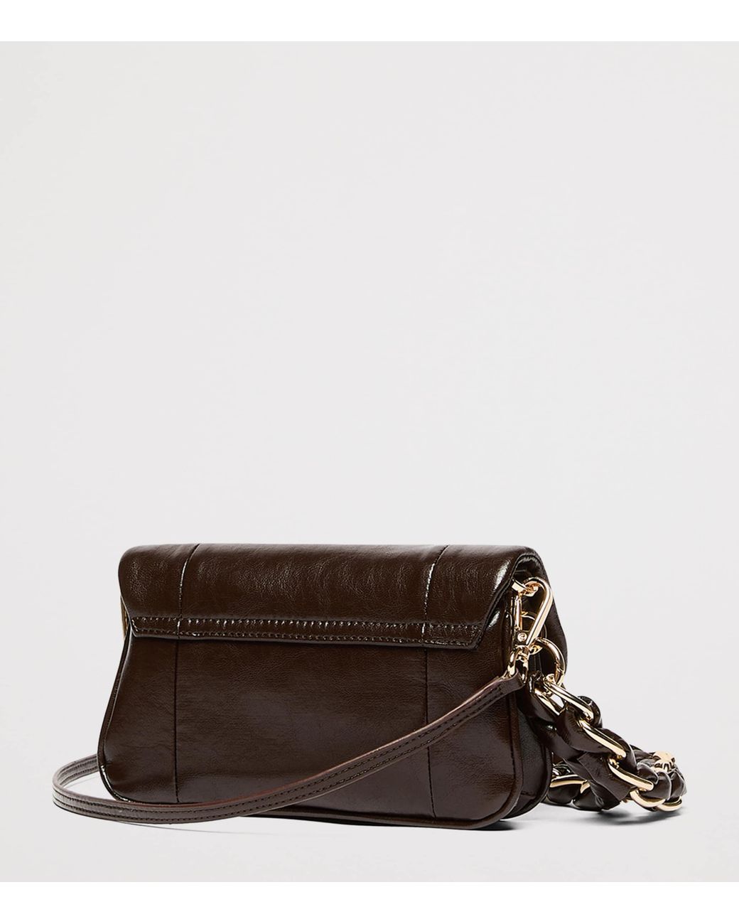 Marella Brown Medium Le Muse Clutch Bag