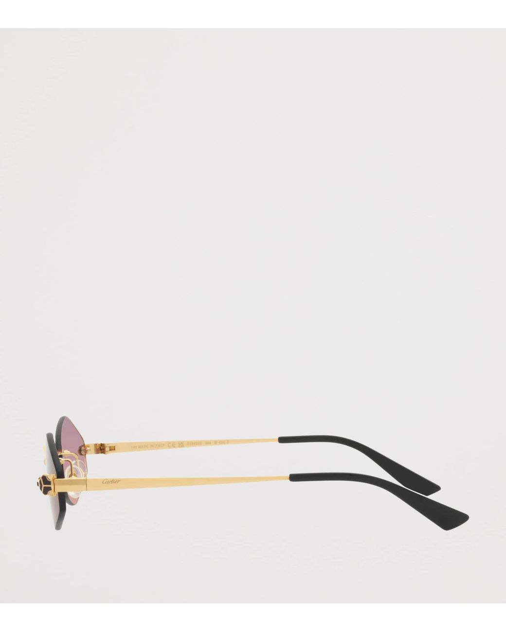 Cartier Pink Hexagonal Sunglasses