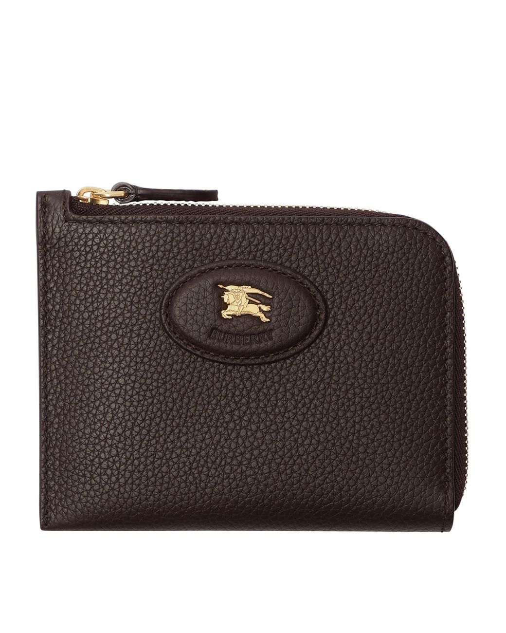 Burberry Black Leather Bloomsbury Zip Wallet