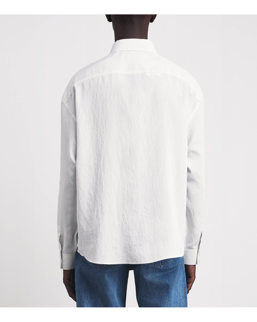 FRAME White Cotton Stripe Shirt for men
