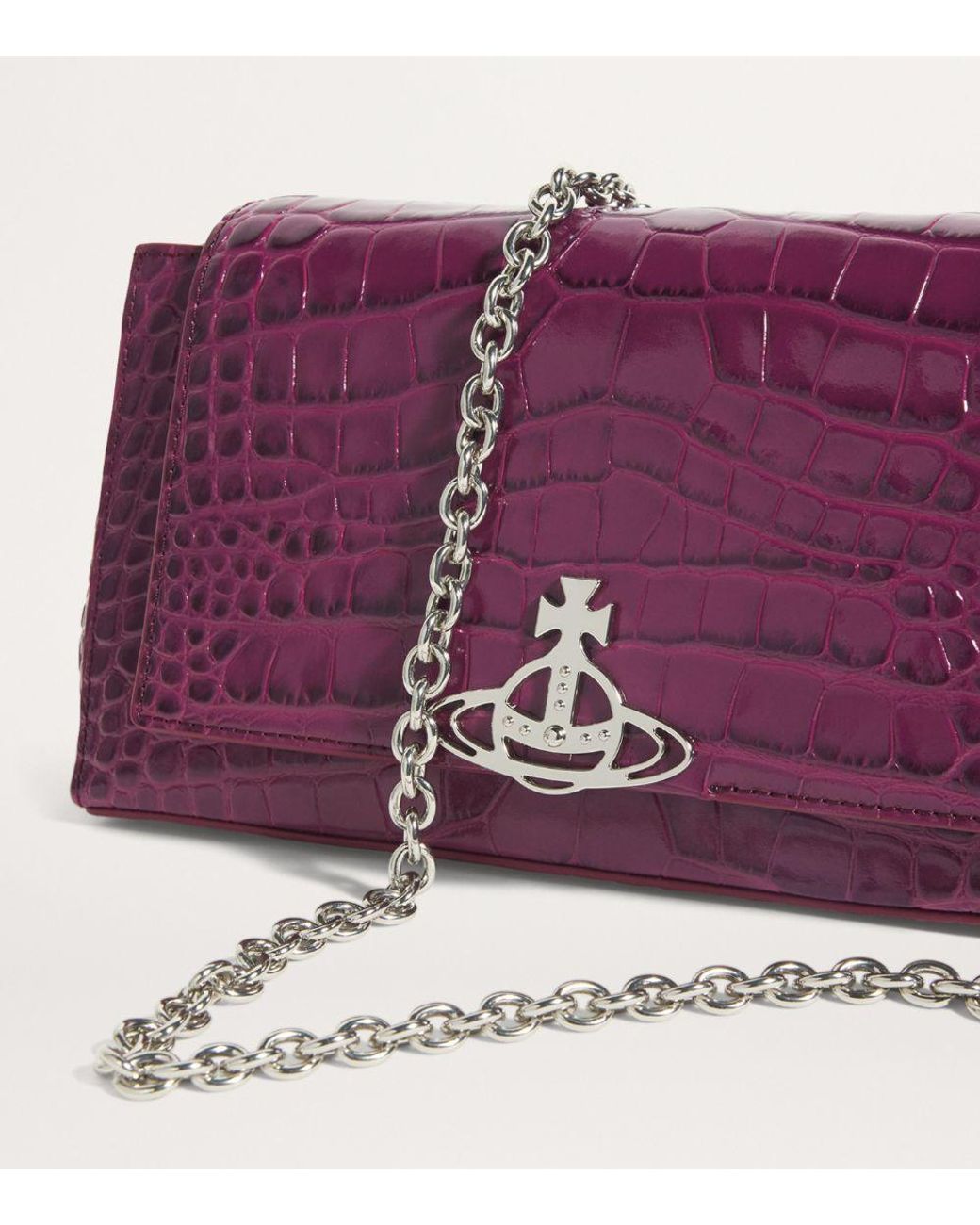 ★Vienne Westwood★ パープル スモール Hazel バッグ Vivienne Westwood Hazel Handbag Shoulder Bag Purple