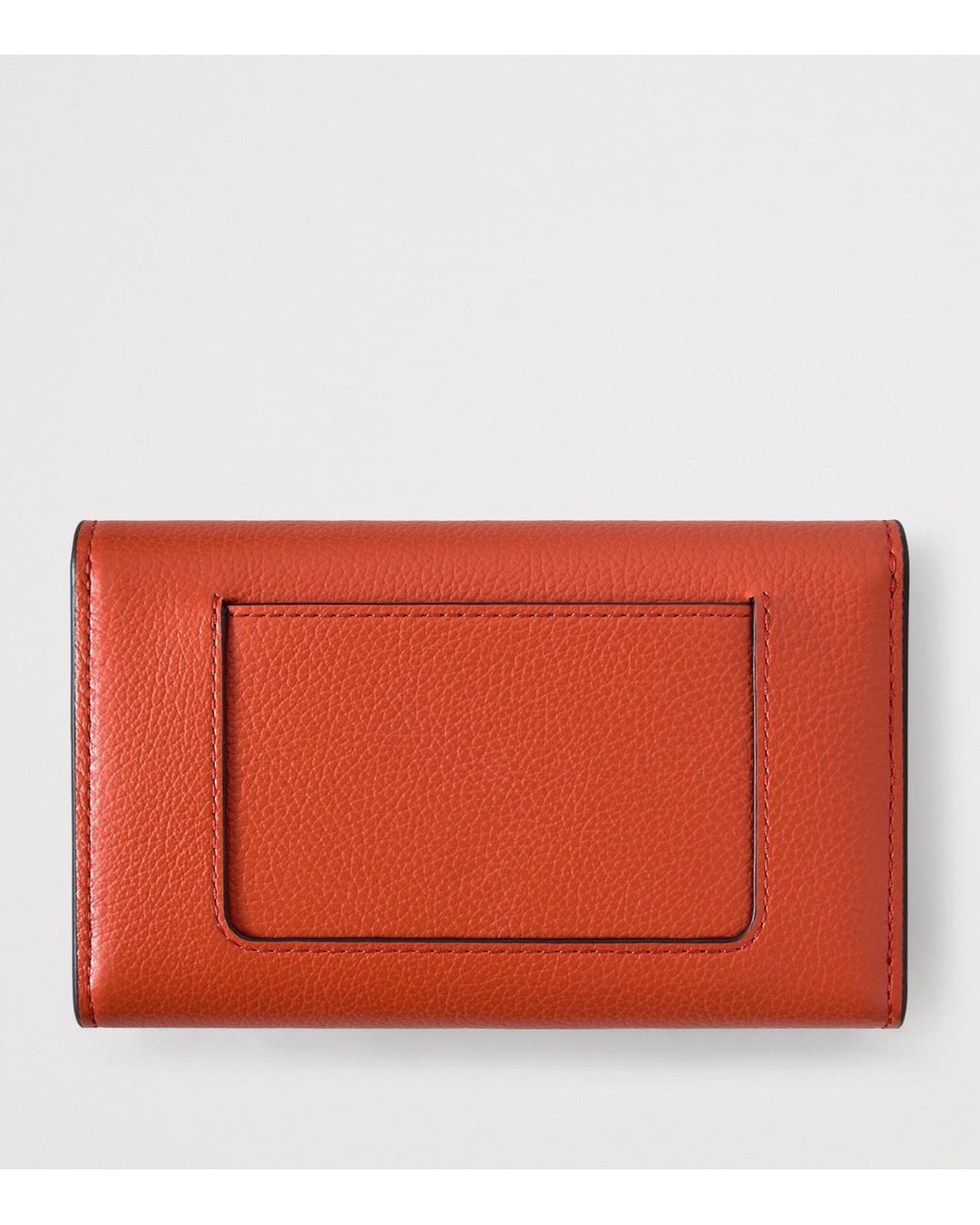 Mulberry Red Medium Leather Darley Wallet