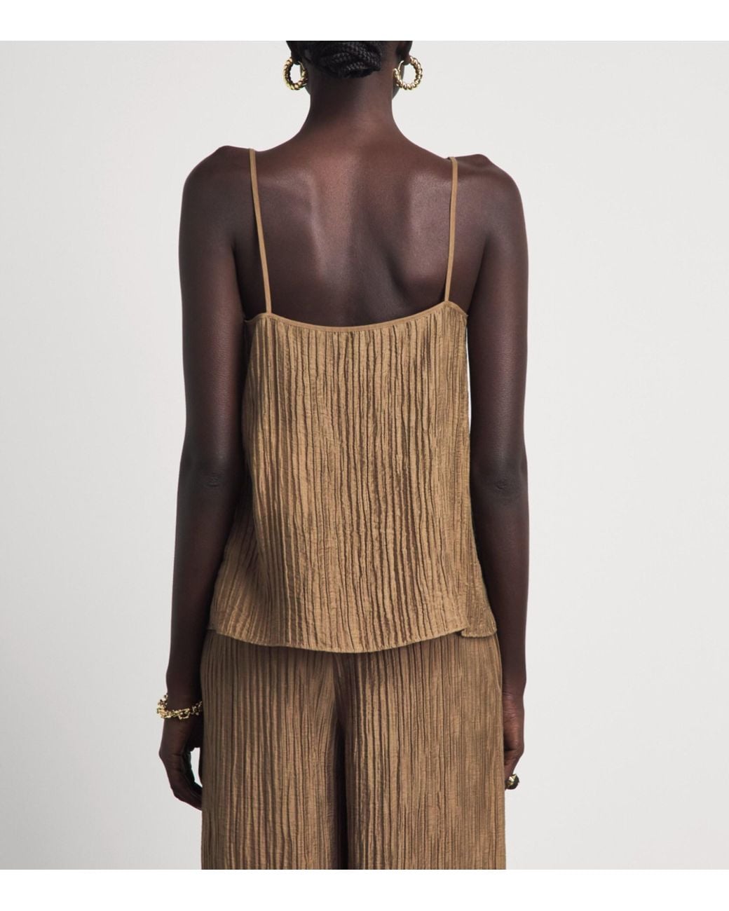 Joseph Brown Crinkled Titana Camisole