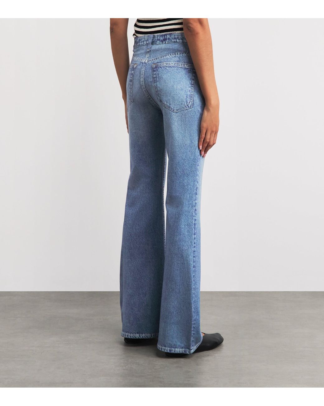 Rag & Bone Blue Ponte Miramar Dahlia Jeans