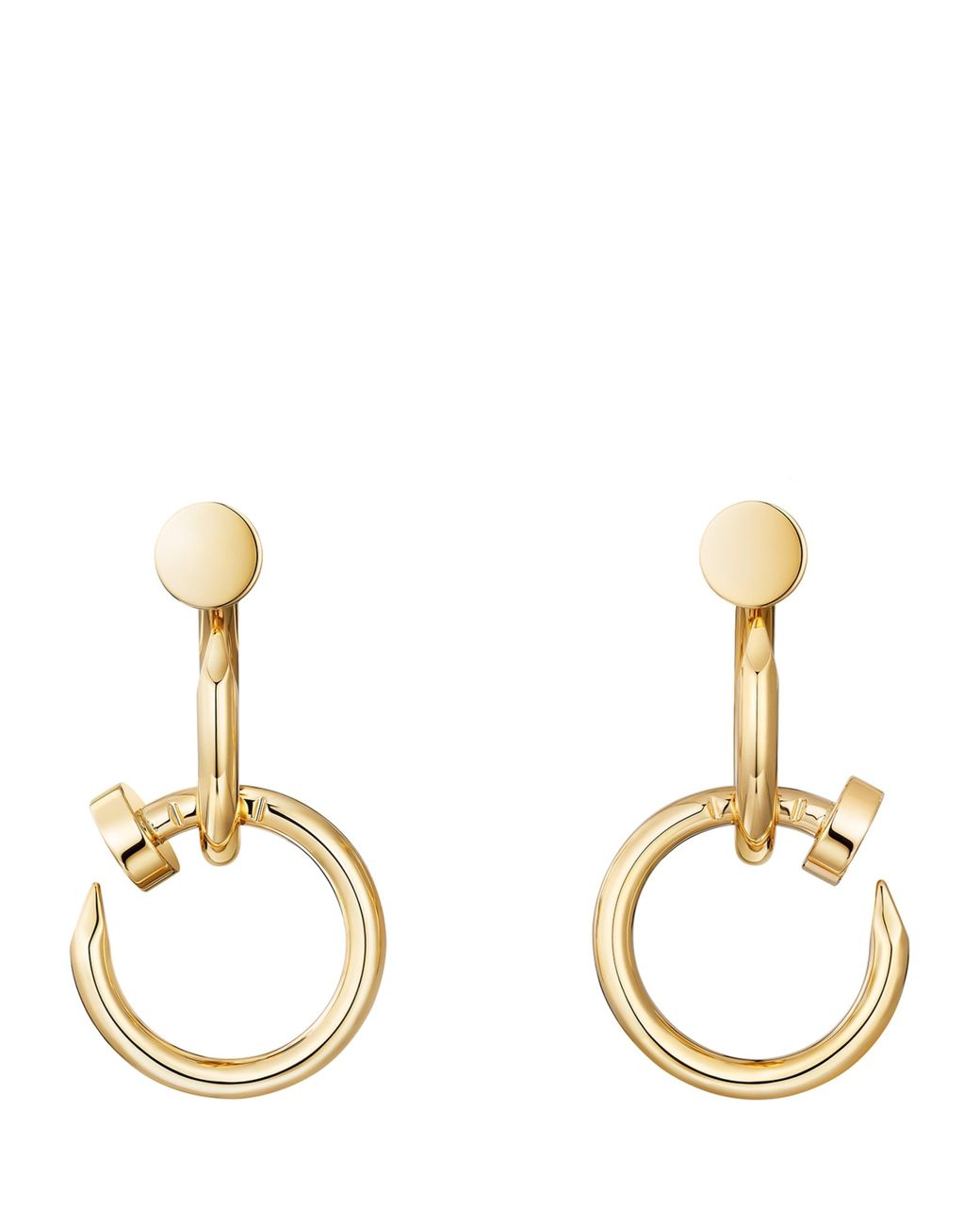 Cartier Metallic Juste Un Clou Earrings