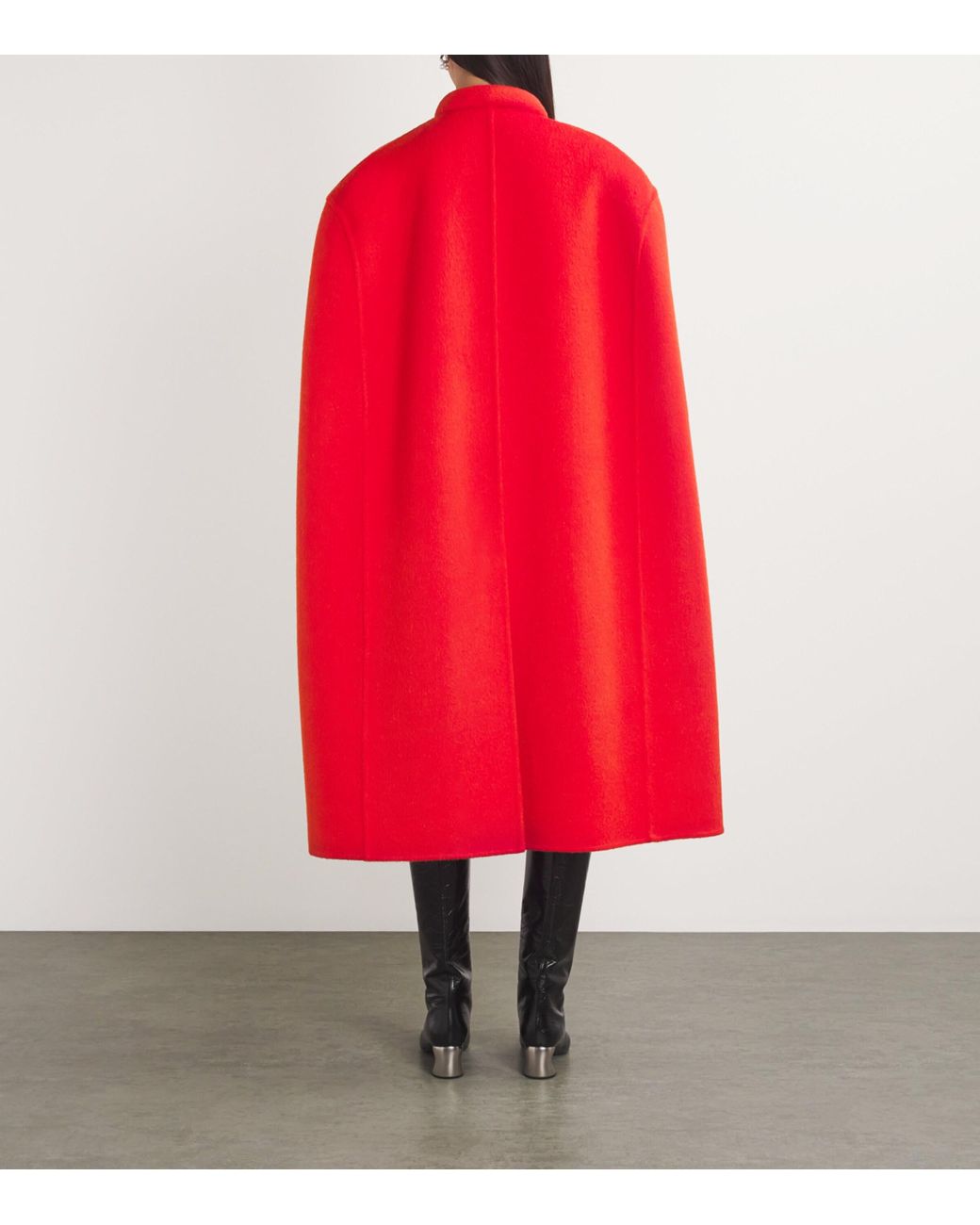 ポンチョ・ケープ JIL SANDER BLACK WOOL BLEND CAPE Jil Sander Black Wool Blend Cape – LOZURI®
