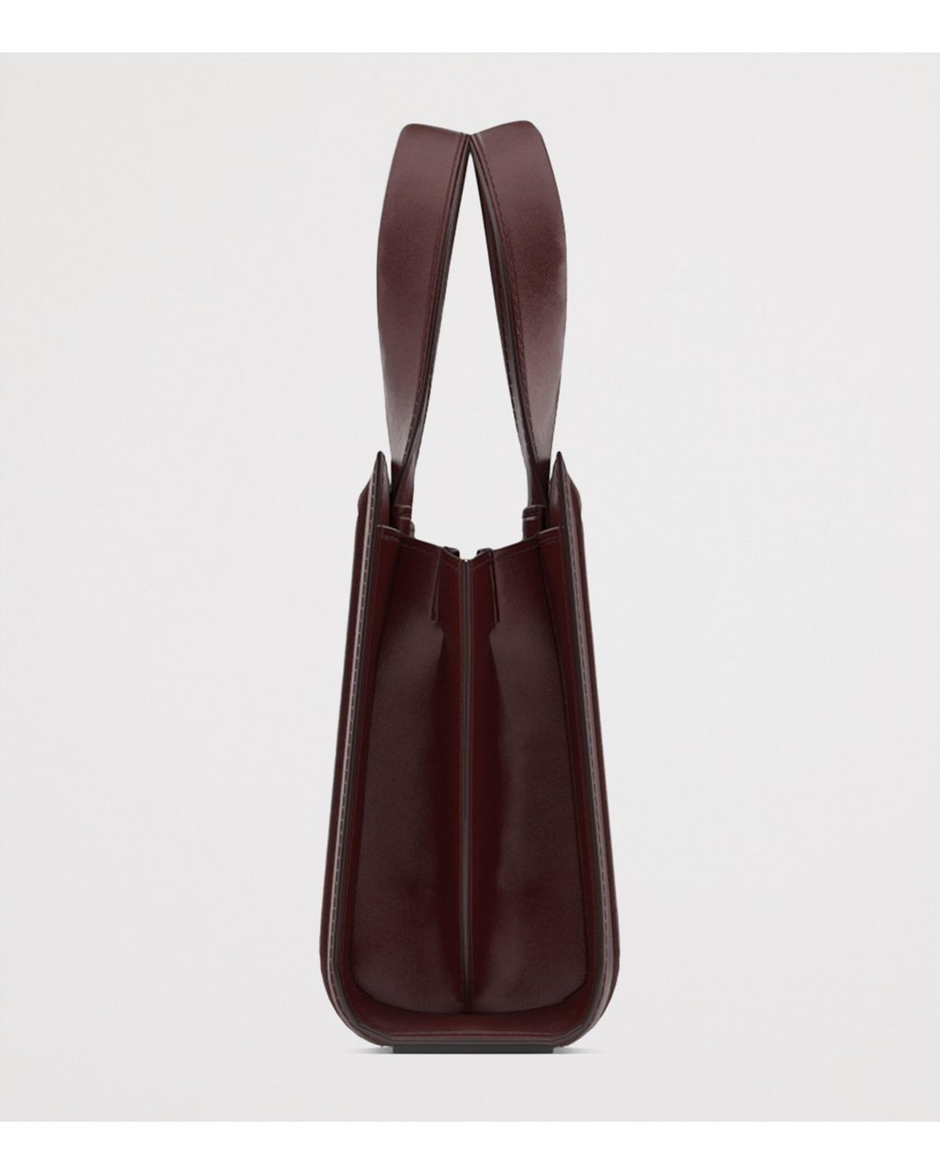 Max Mara Purple Micro Quilted Whitney Top-Handle Bag
