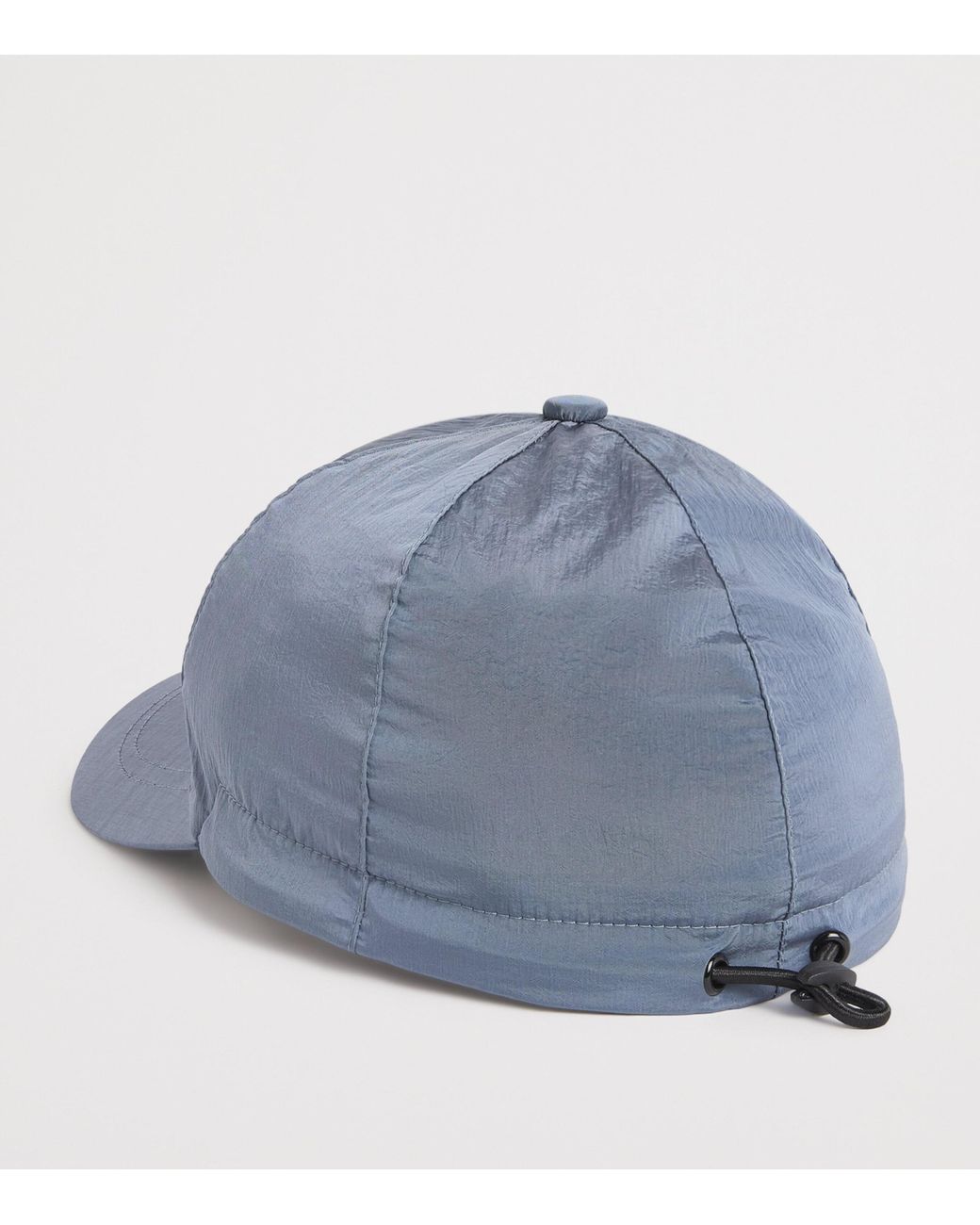 Stone Island Blue Logo Baseball Cap for men