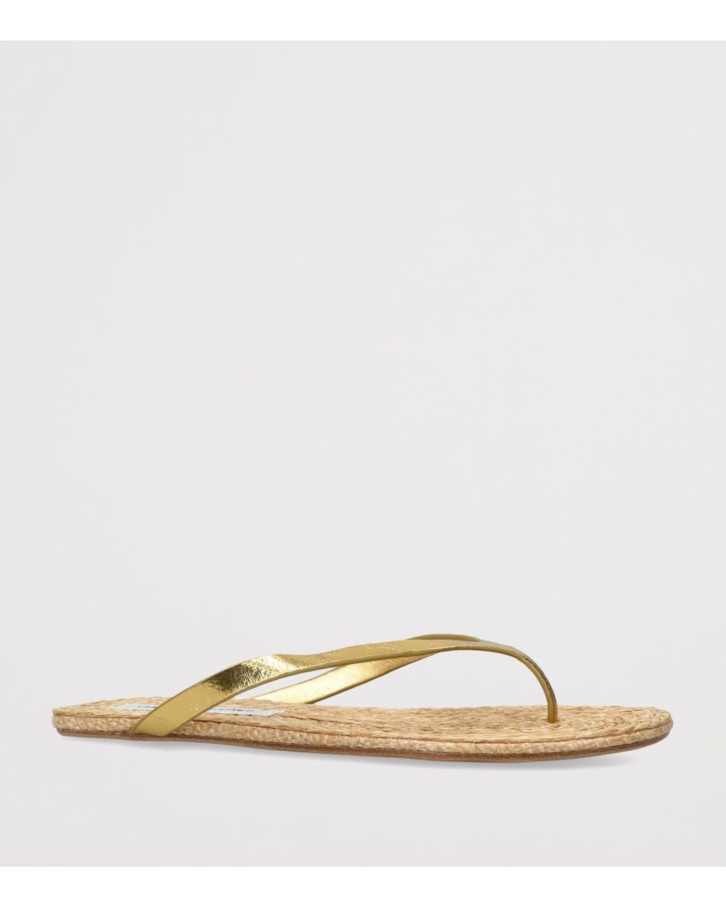 Christopher Esber Natural Raffia Palma Flip Flops