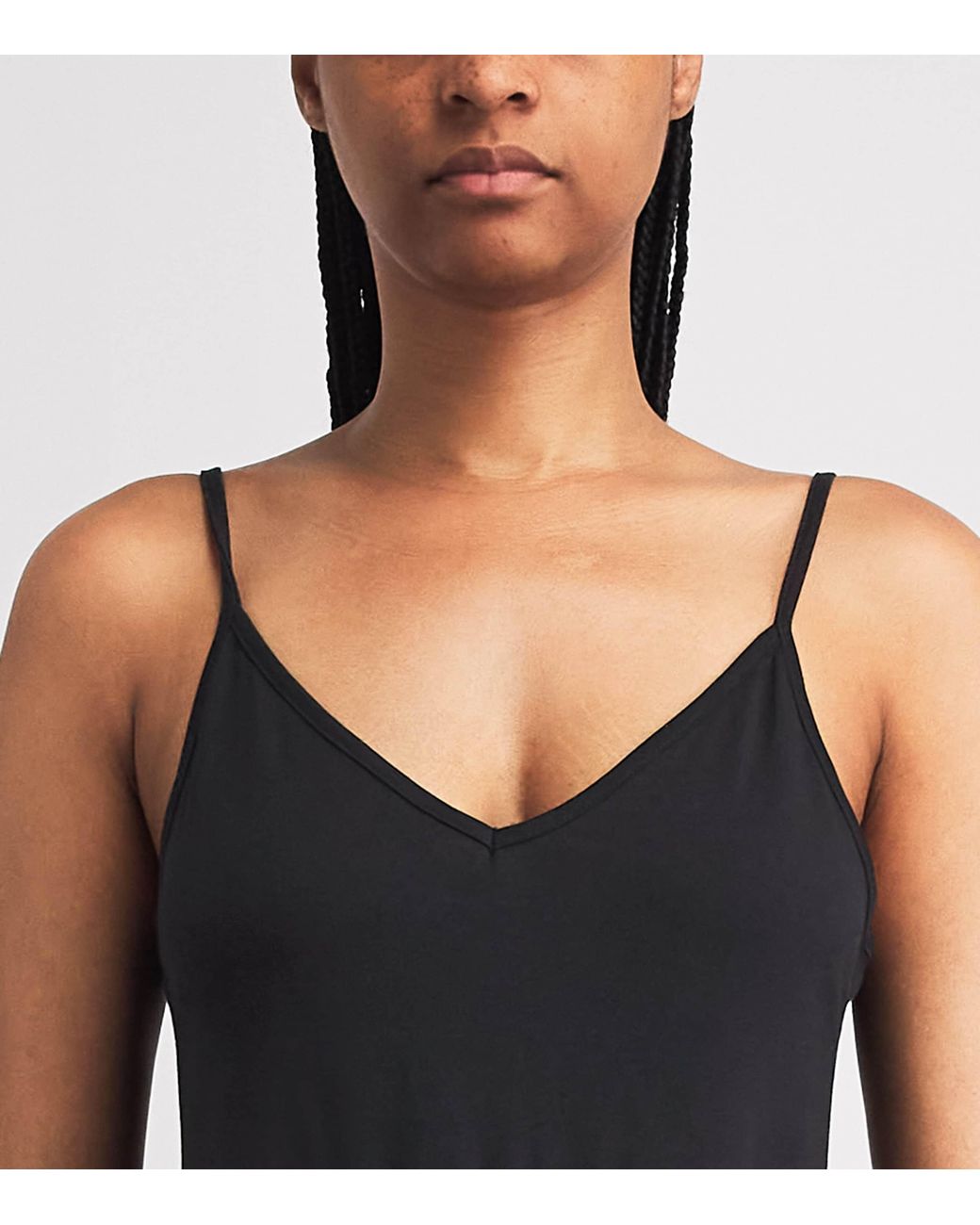 ME+EM Black Broderie Anglaise 2-In-1 Maxi Dress