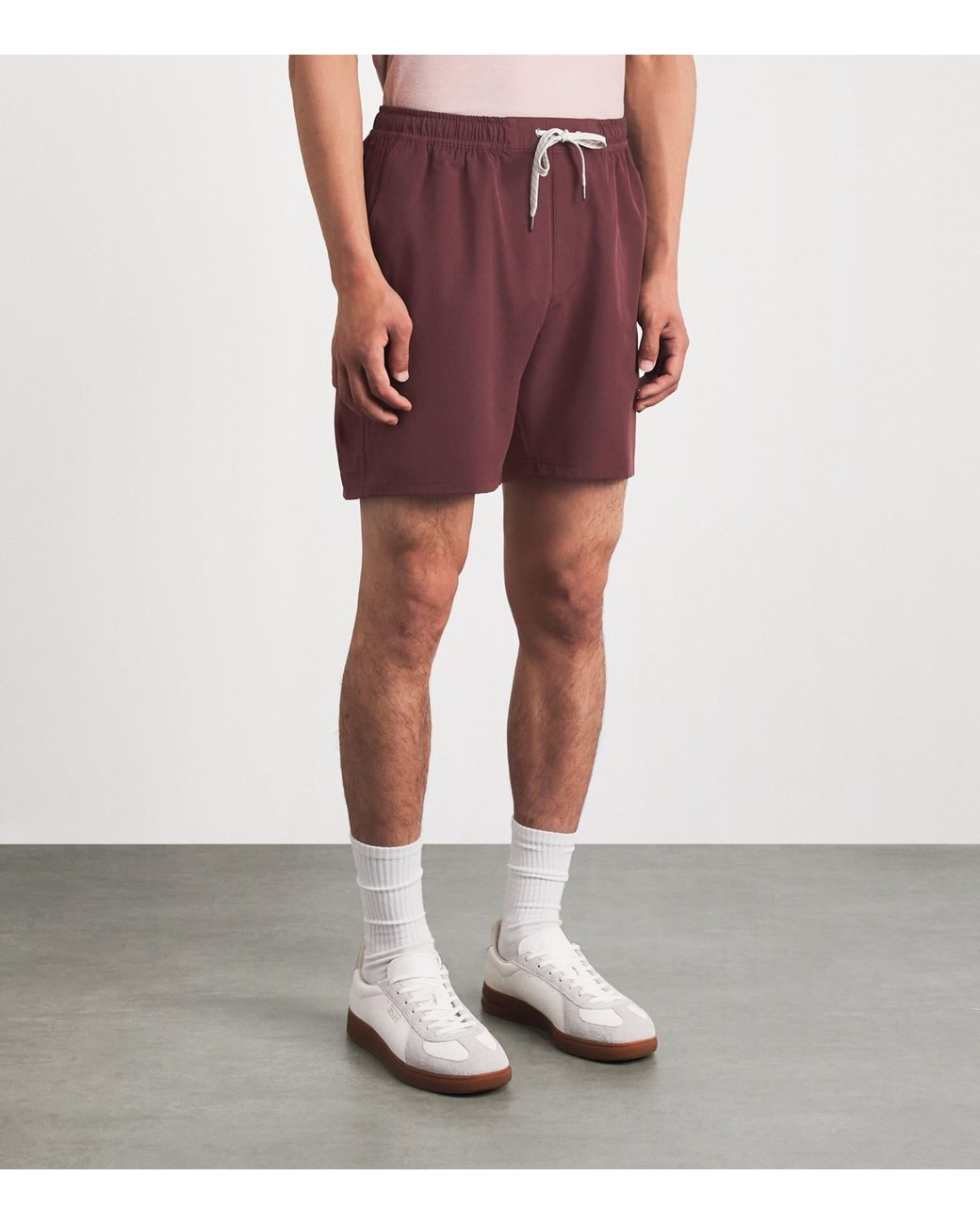 vuori Red 7' Unlined Banks Session Shorts for men