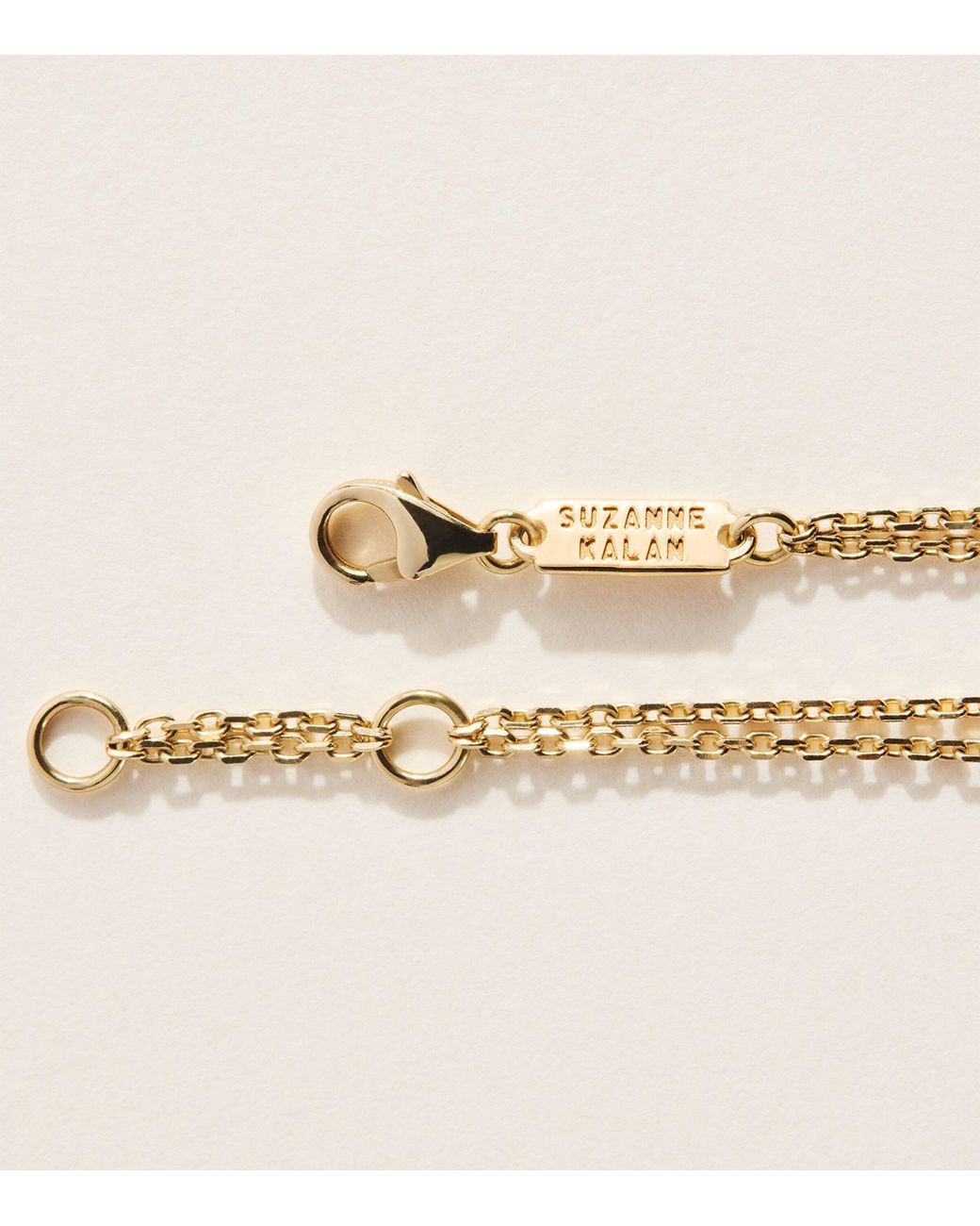 Suzanne Kalan Natural Diamond And Evil Eye Chain Bracelet