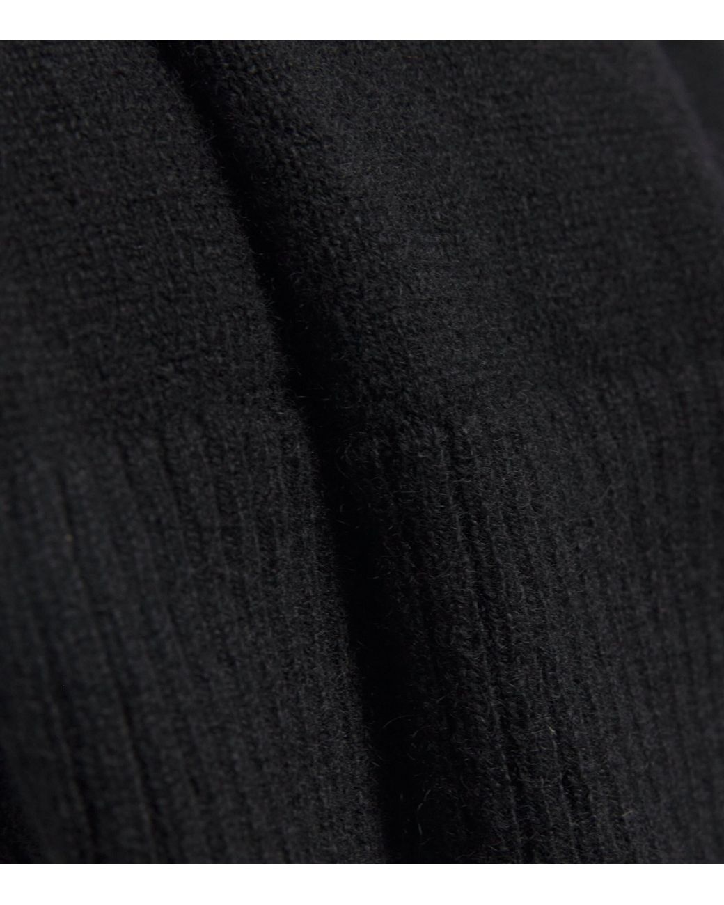 Eskandar Black Cashmere Wide Longline Cardigan