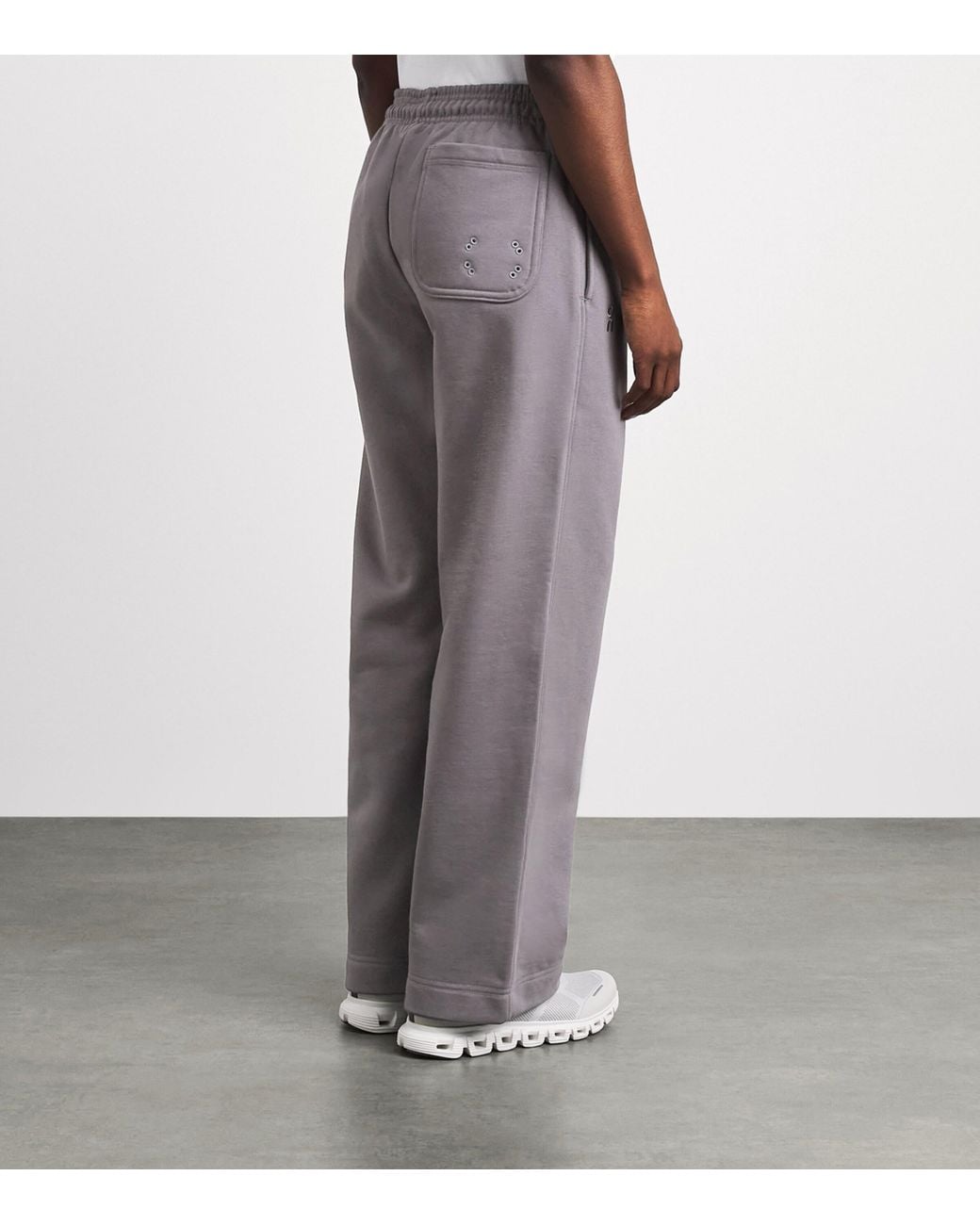 On Shoes Gray Cott-Blend Club Collective Sweatpants