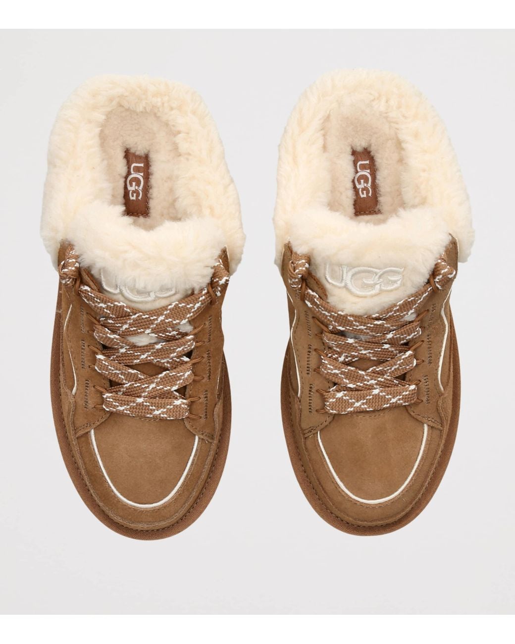 Ugg Brown Suede Lowmel Mules