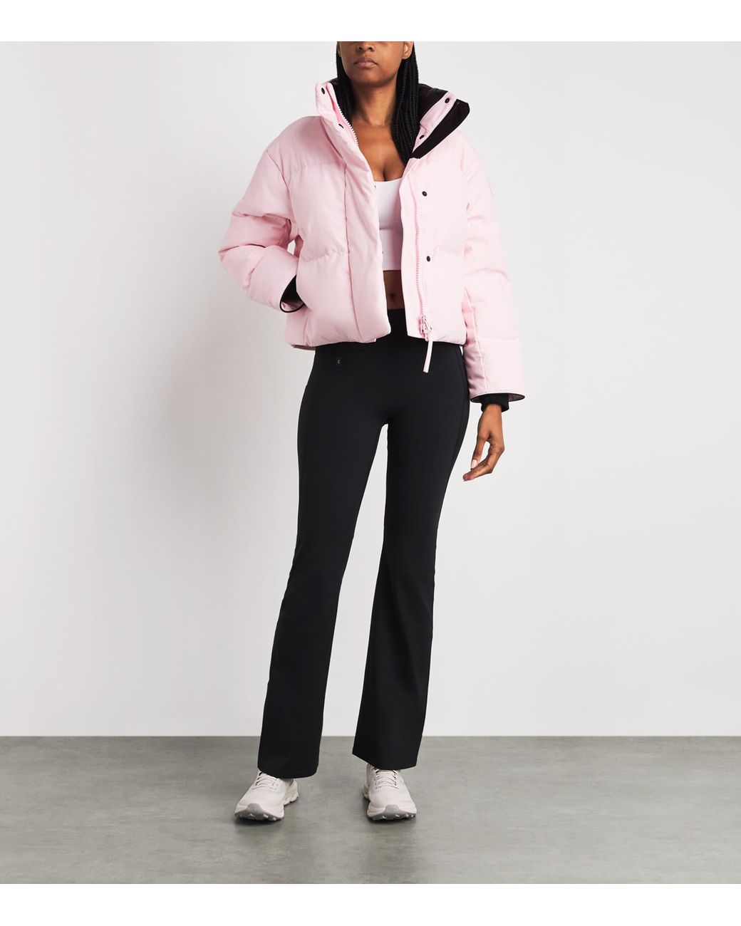 Canada Goose Pink Grandview Cropped Jacket