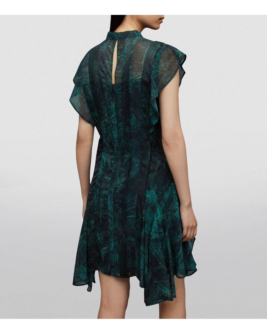 all saints fleur wing dress green The Ugly Side of AllSaints: A Fashion Review