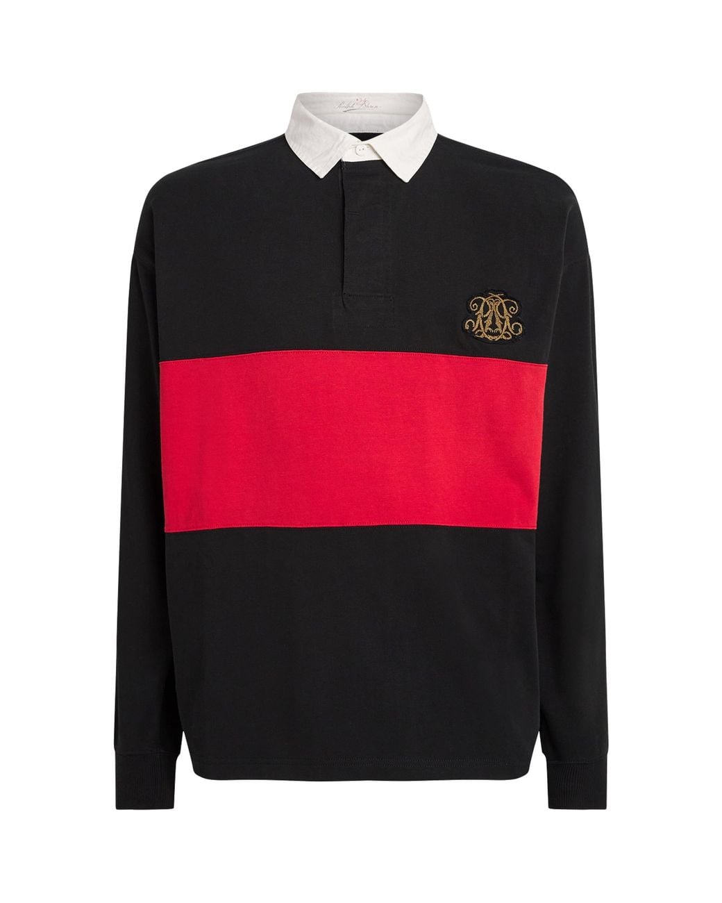 Polo Ralph Lauren Red Cotton Vintage Fit Rugby Shirt for men